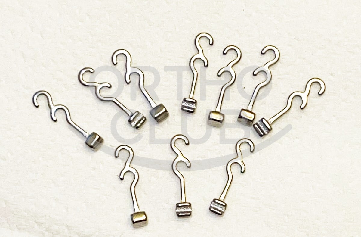 Long Curved Crimpable Hook 7 mm