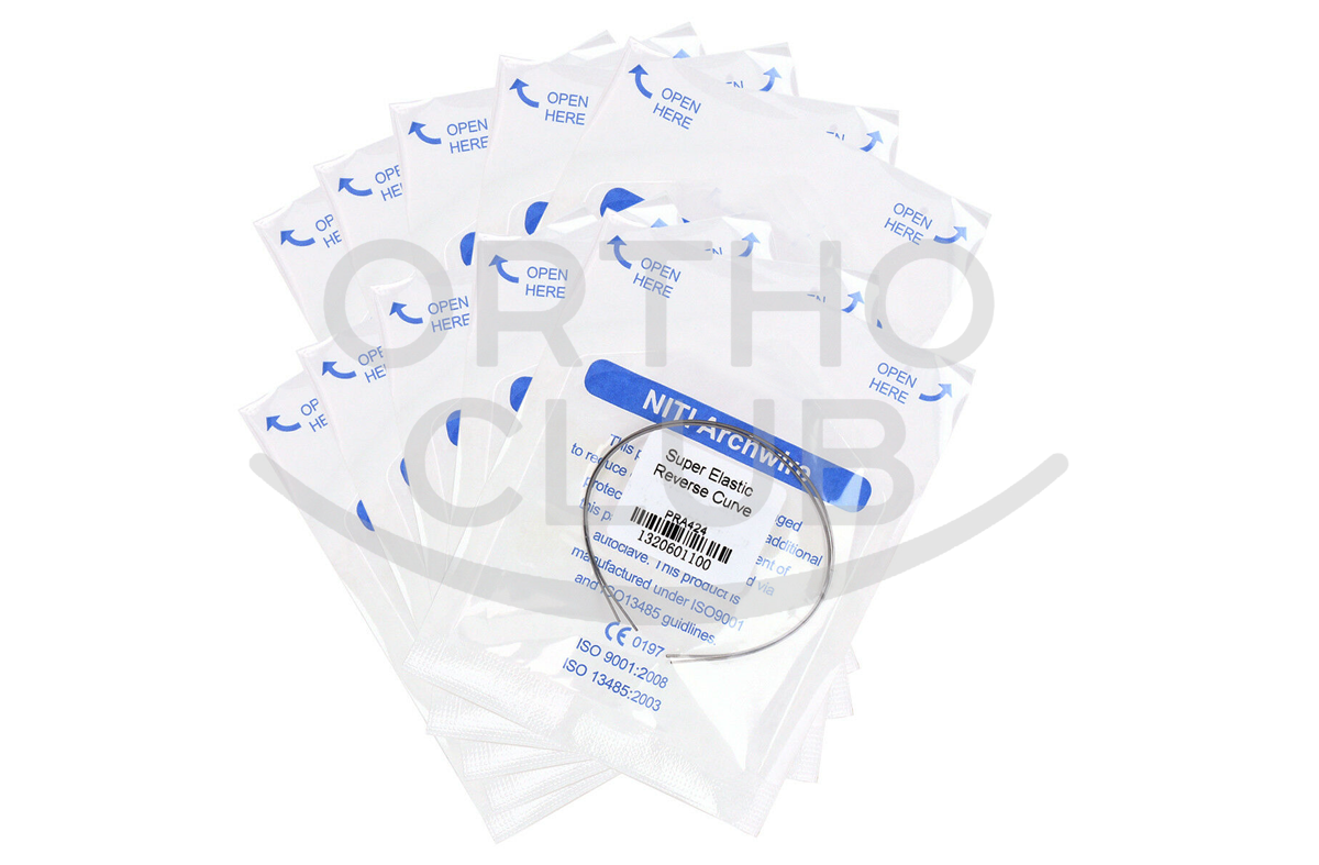 NiTi Reverse Curve 0.016 Wire Upper