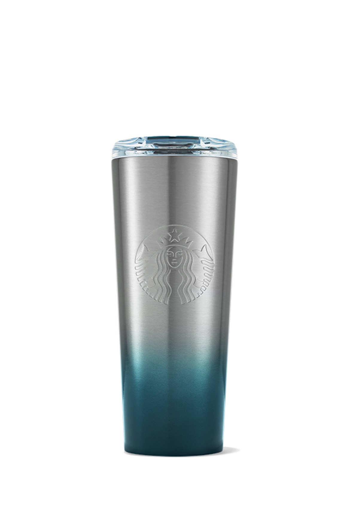 Starbucks® Lacivert Geçişli Paslanmaz Çelik Termos - 473 ml - 11145431 