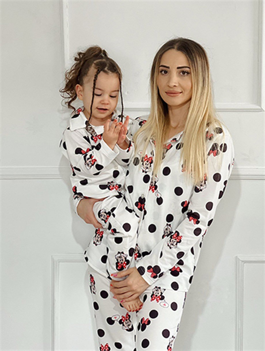 İPEK KİDS ANNE ÇOCUK PİJAMA TAKIMI