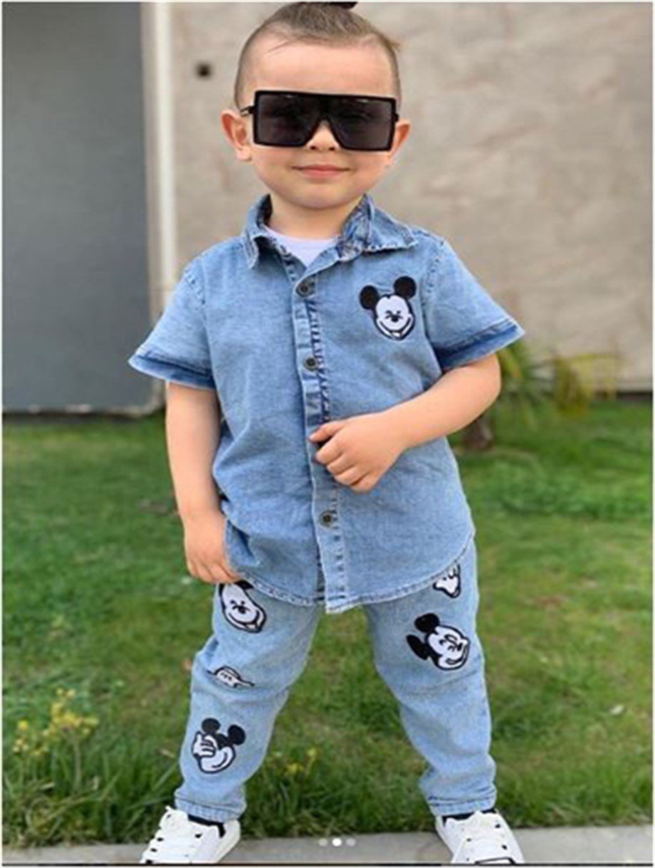 İpek Kids Erkek Çocuk Kot Takım