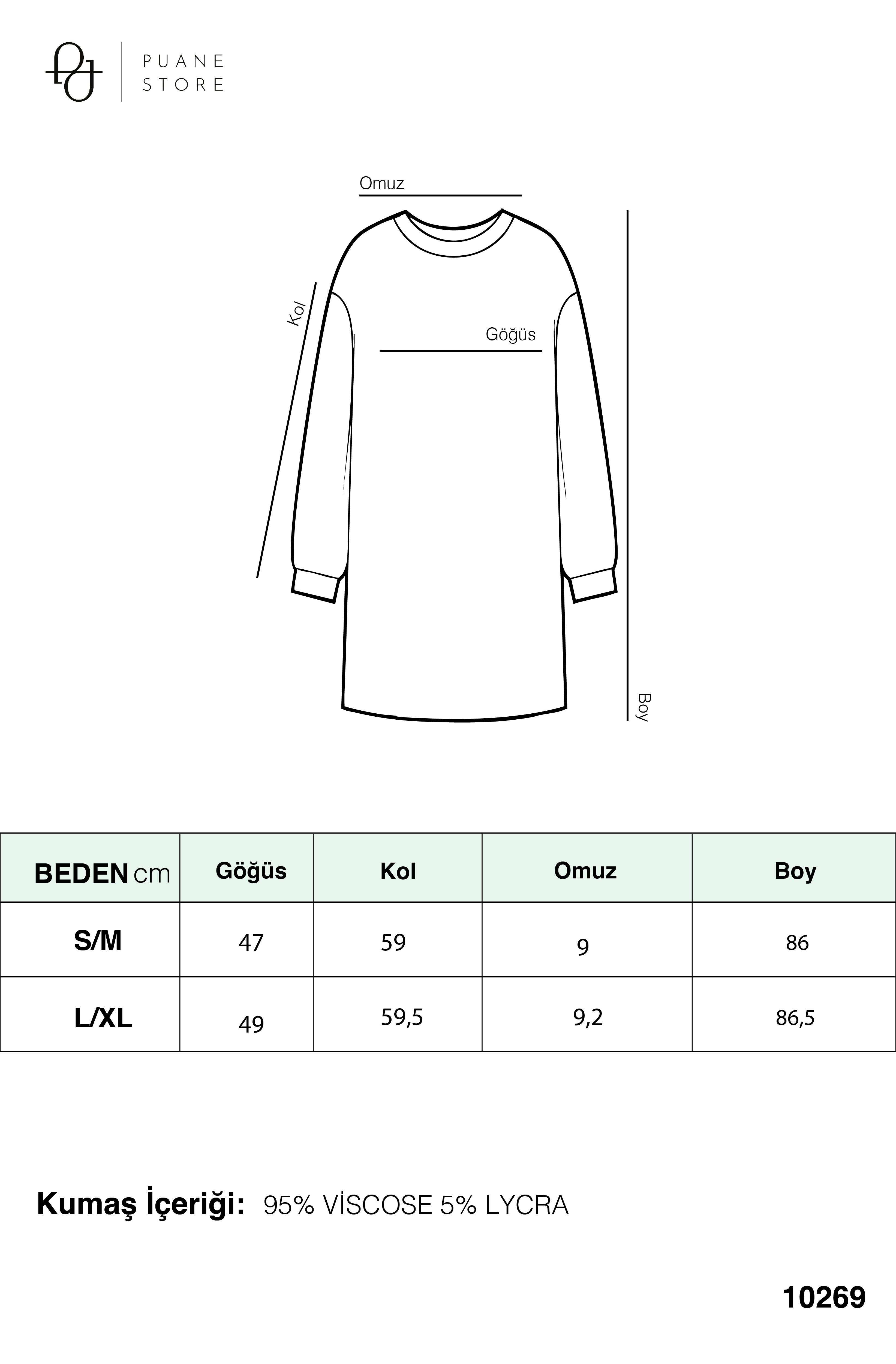 Kadın Balıkçı Yaka Tül Detaylı Bluz - 10269TUN - Ekru Tunik Puane 