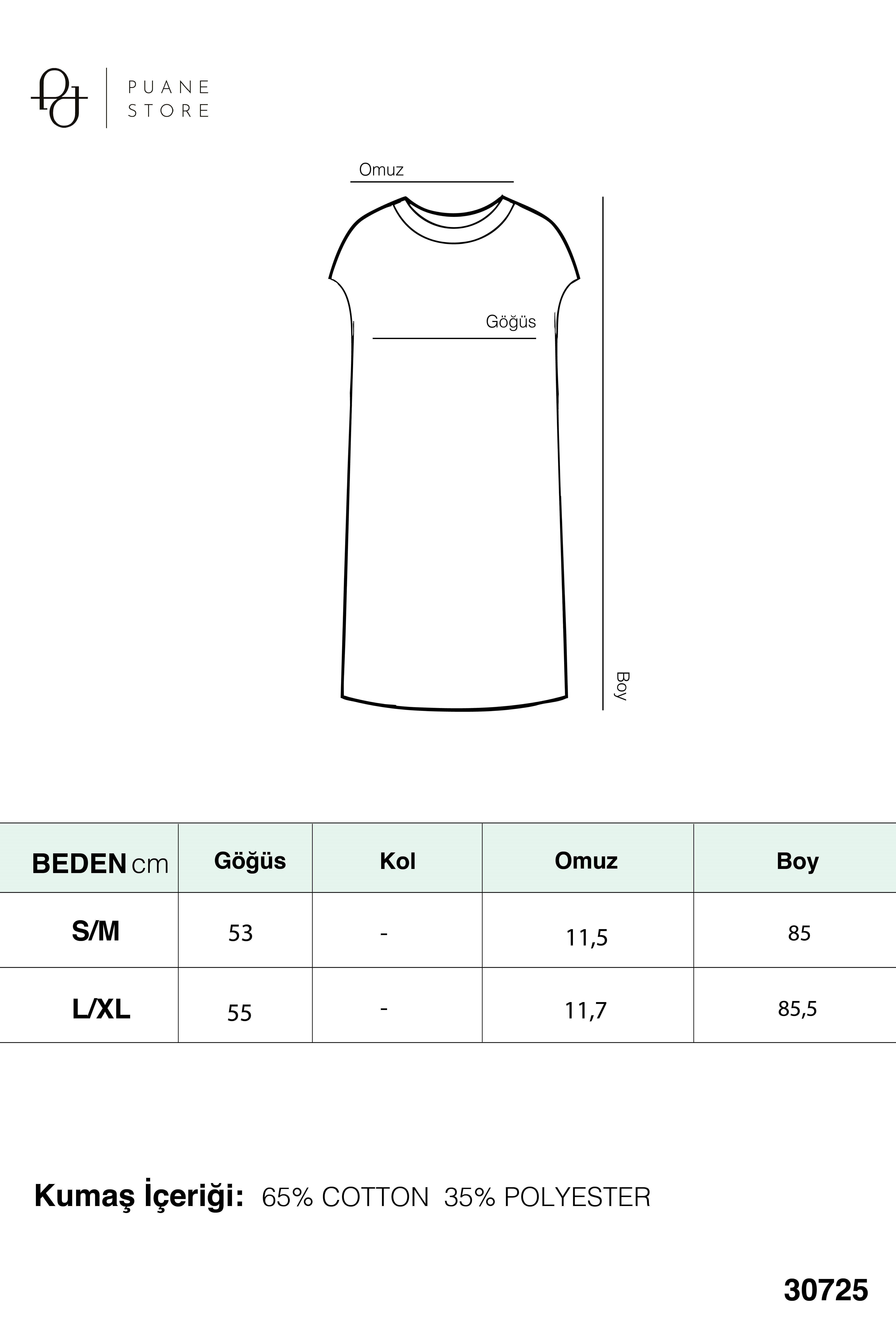 Kadın Basic Kolsuz T-shirt  - 30725TUN Lila Tunik Soul 