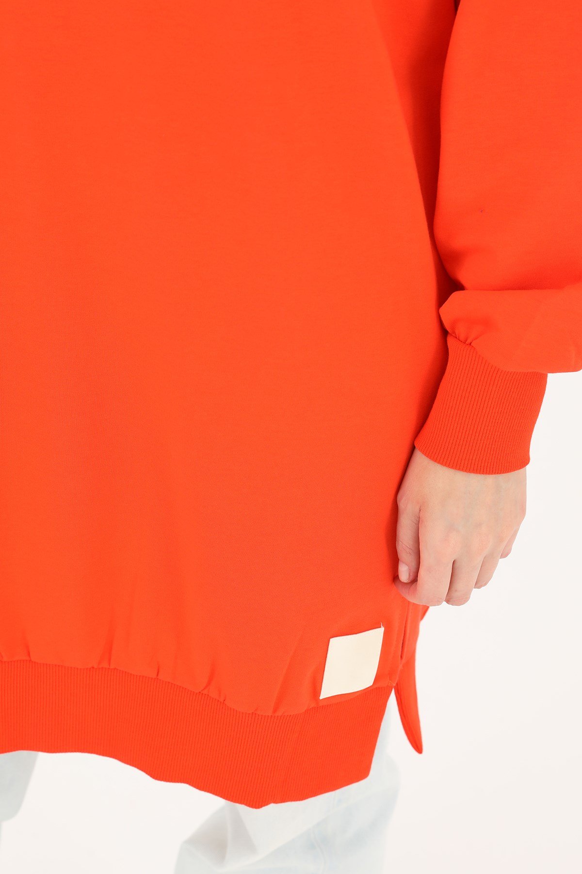 Kadın Basic Tunic - 30644TUN Açık Kırmızı Tunik Soul 