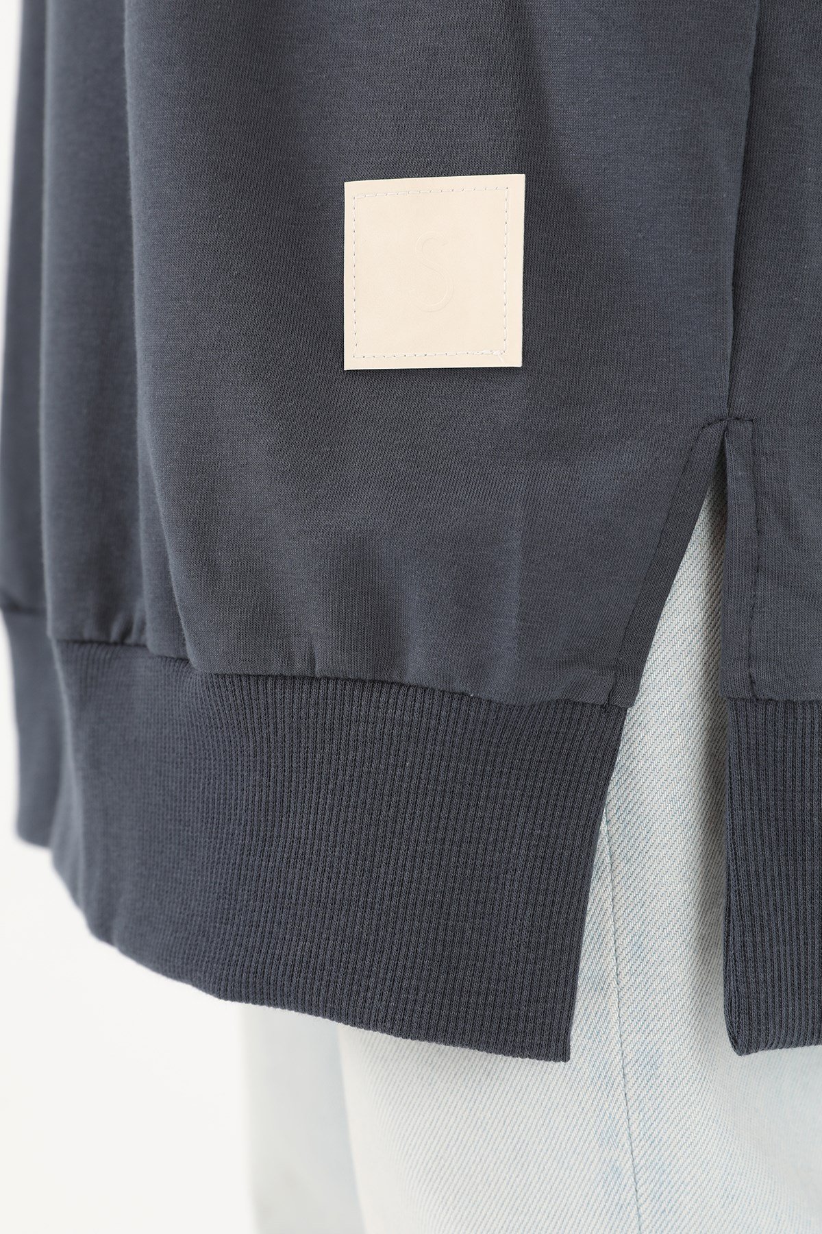 Kadın Basic Tunic - 30644TUN Lacivert Tunik Soul 