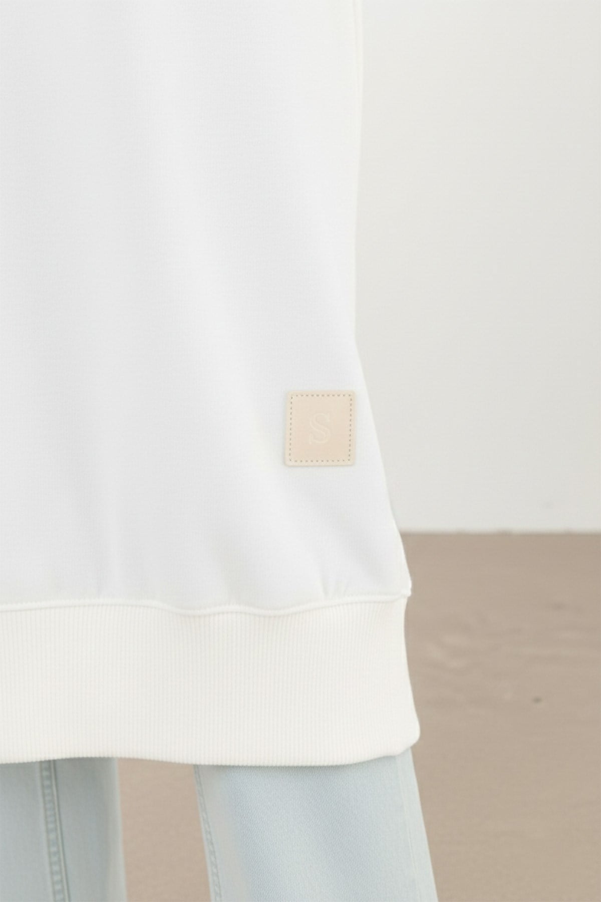 Kadın Basic Tunic - 30645TUN - Ekru Tunik Soul 