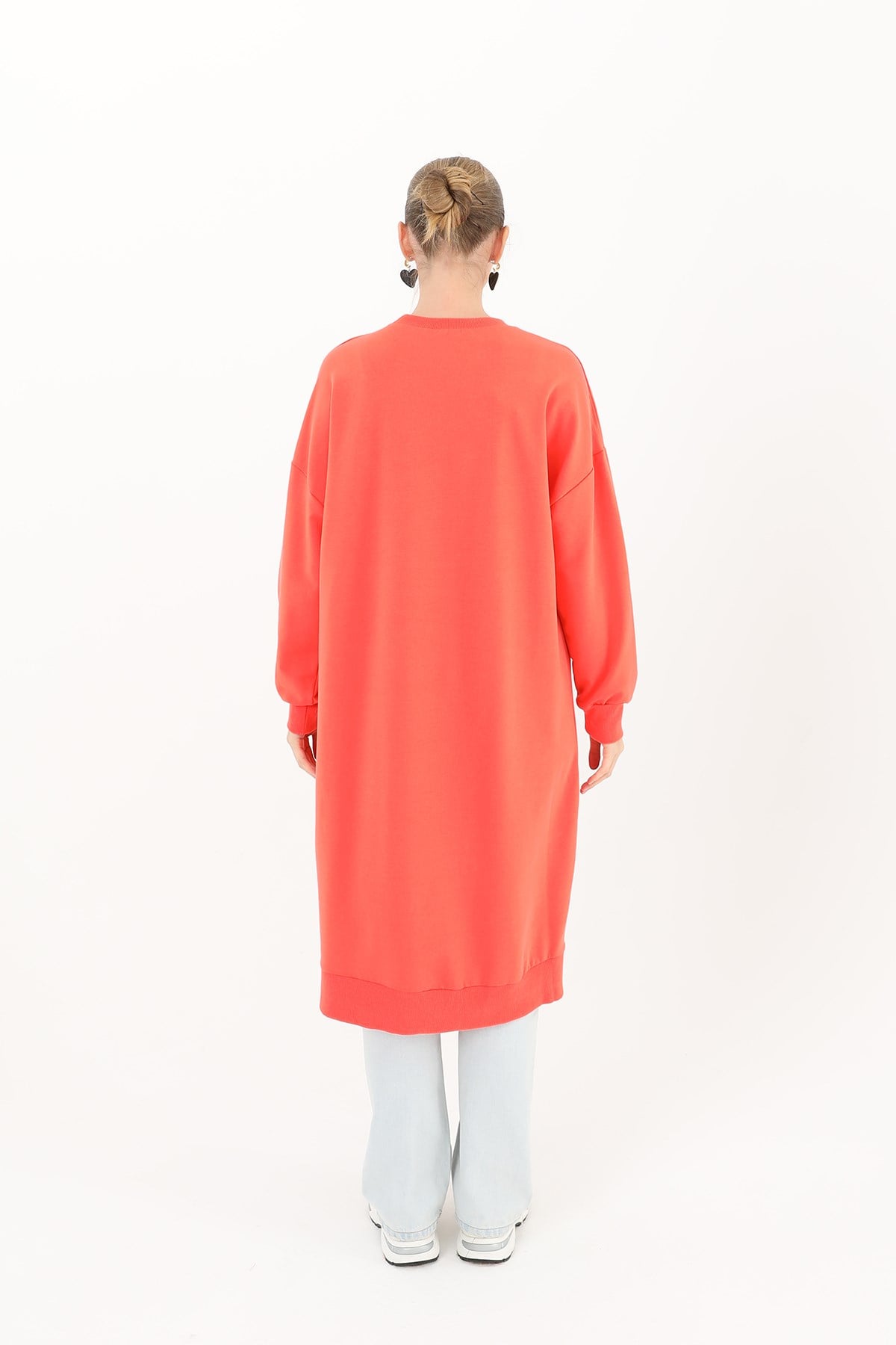 Kadın Basic Tunic - 30645TUN - Mercan Tunik Soul 