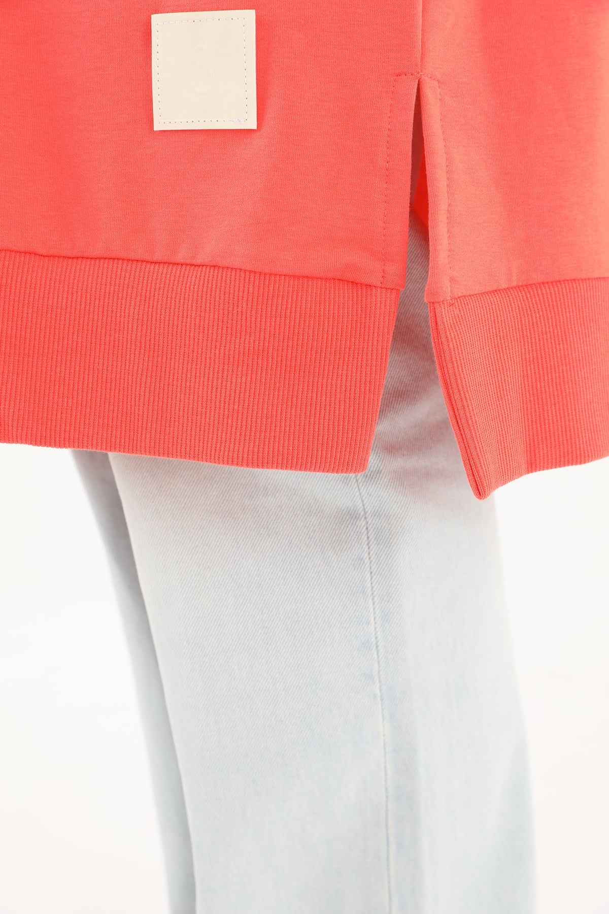 Kadın Basic Tunic - 30645TUN - Mercan Tunik Soul 