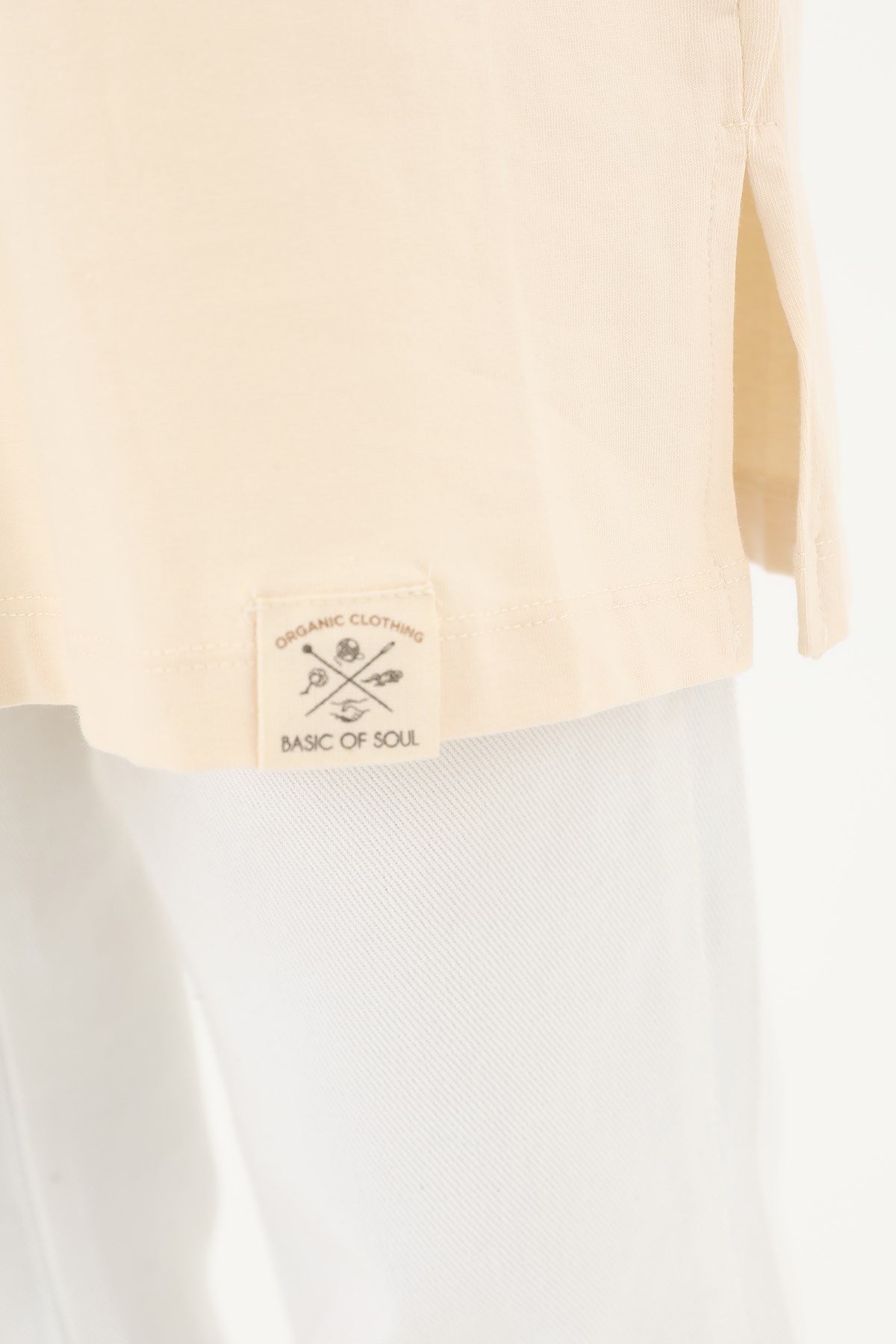 Kadın Basic Tunik - 30726TUN Bej Tunik Soul 