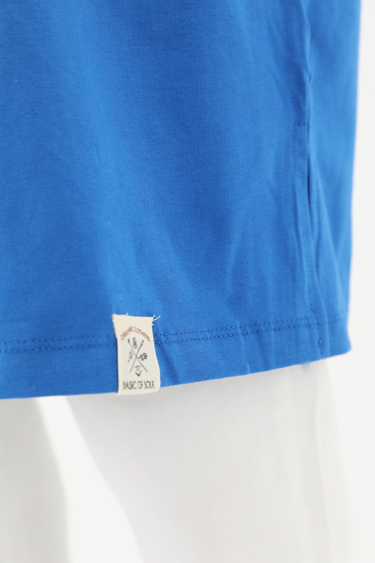 Kadın Basic Tunik - 30726TUN - Saks Mavisi Tunik Soul 