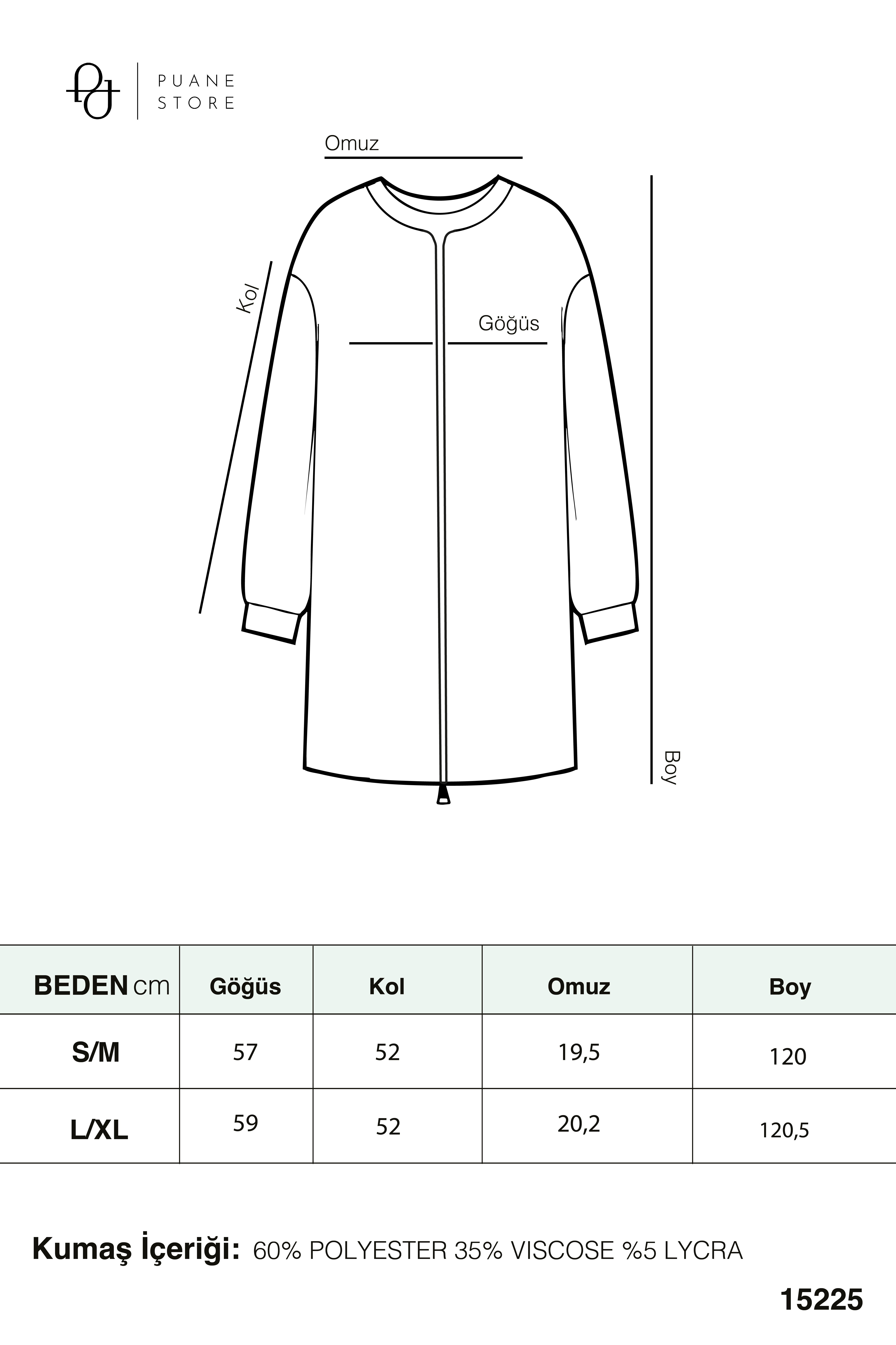 Kadın Yakası Ve Arka Belden Tünelli Basic Kap - 15225MNT Bordo Mont Puane 