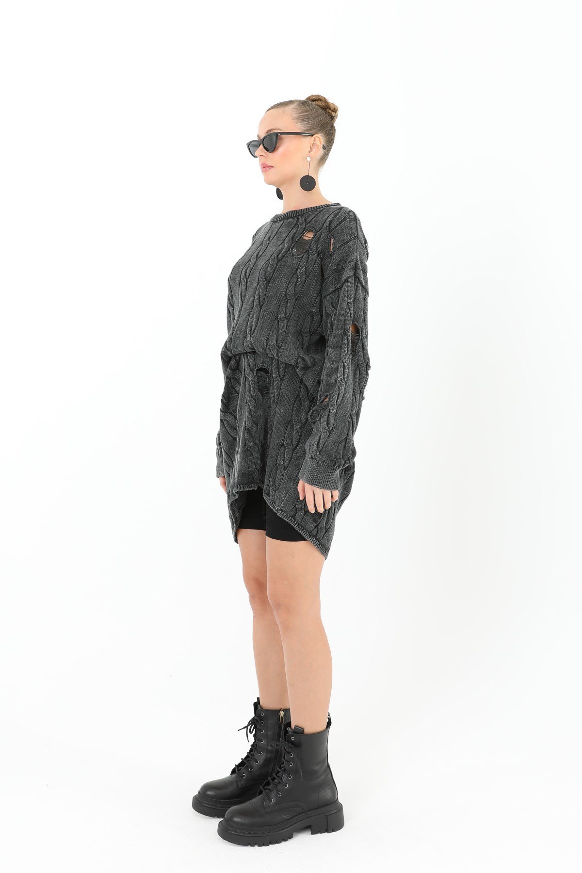 Triko Tunik  - 32036TUN Antrasit Tunik Soul 