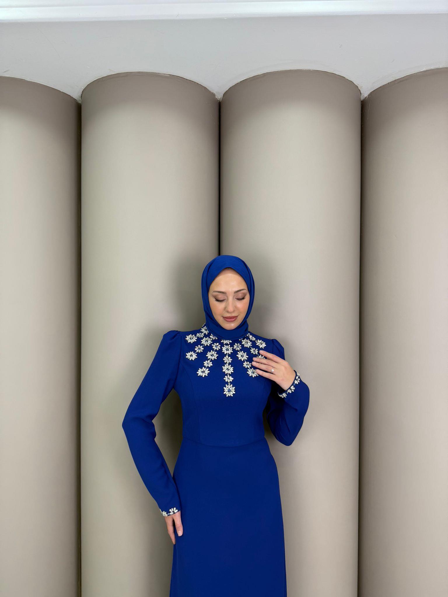 Abiye
 Gülşen Abiye Saks Mavi 