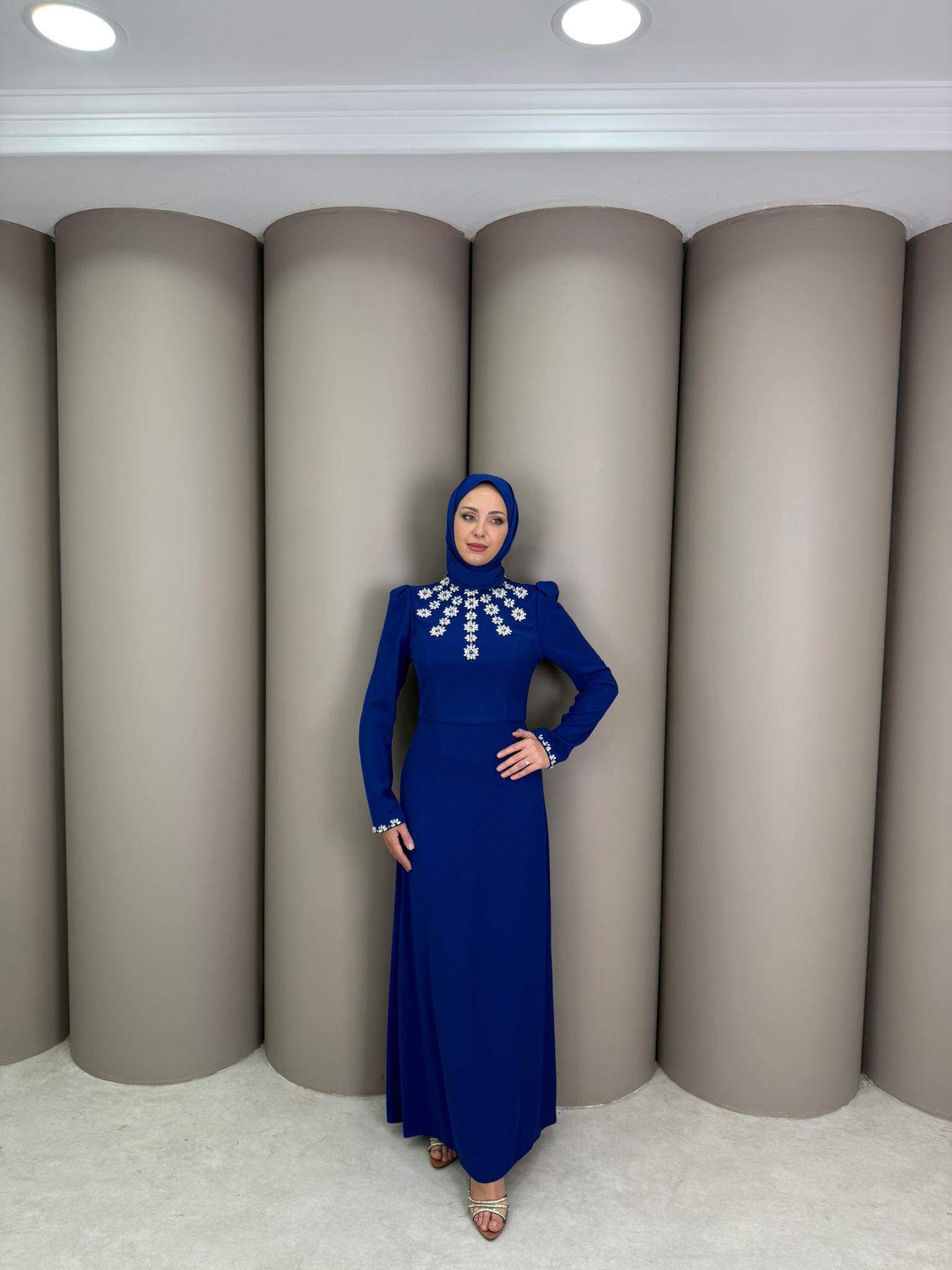 Abiye
 Gülşen Abiye Saks Mavi 