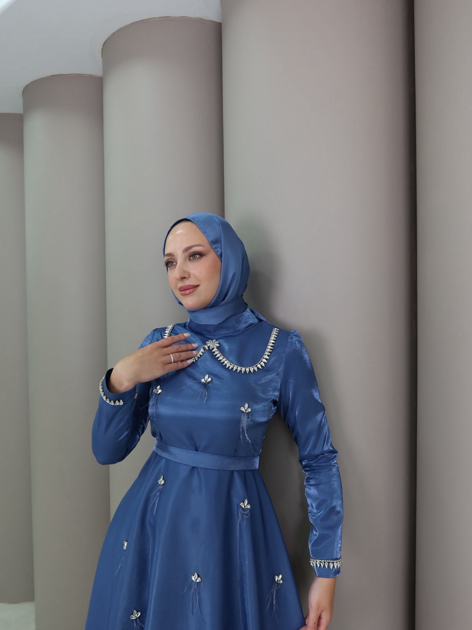 Abiye
Azra Abiye İndigo
