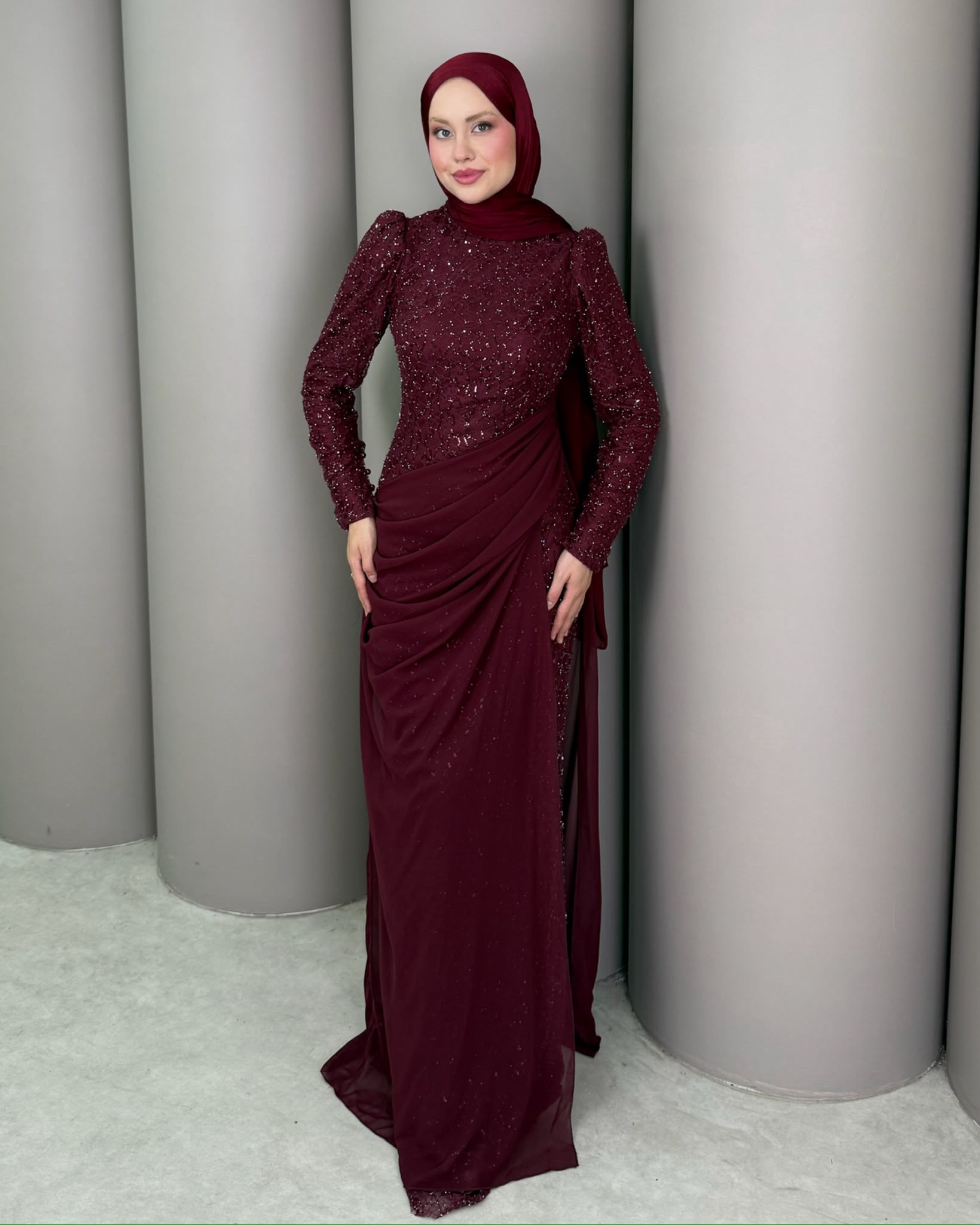 Abiye
Başak Abiye Mürdüm 