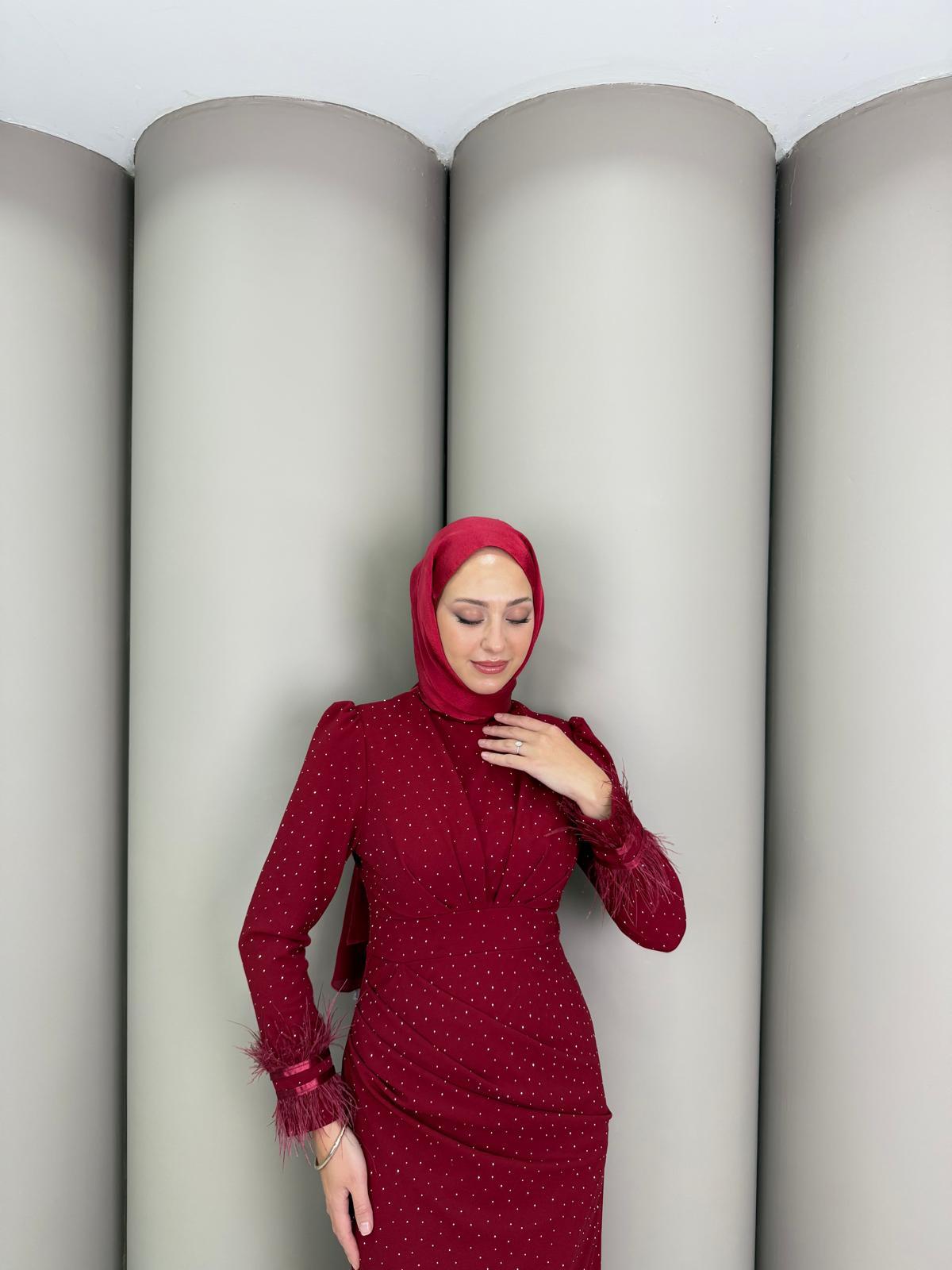 Abiye
Beste Abiye Bordo 