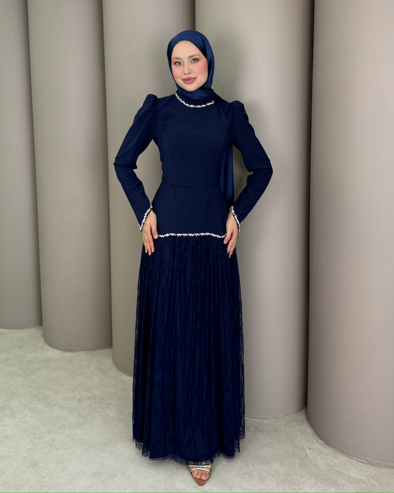 Abiye
Beyza Abiye Lacivert