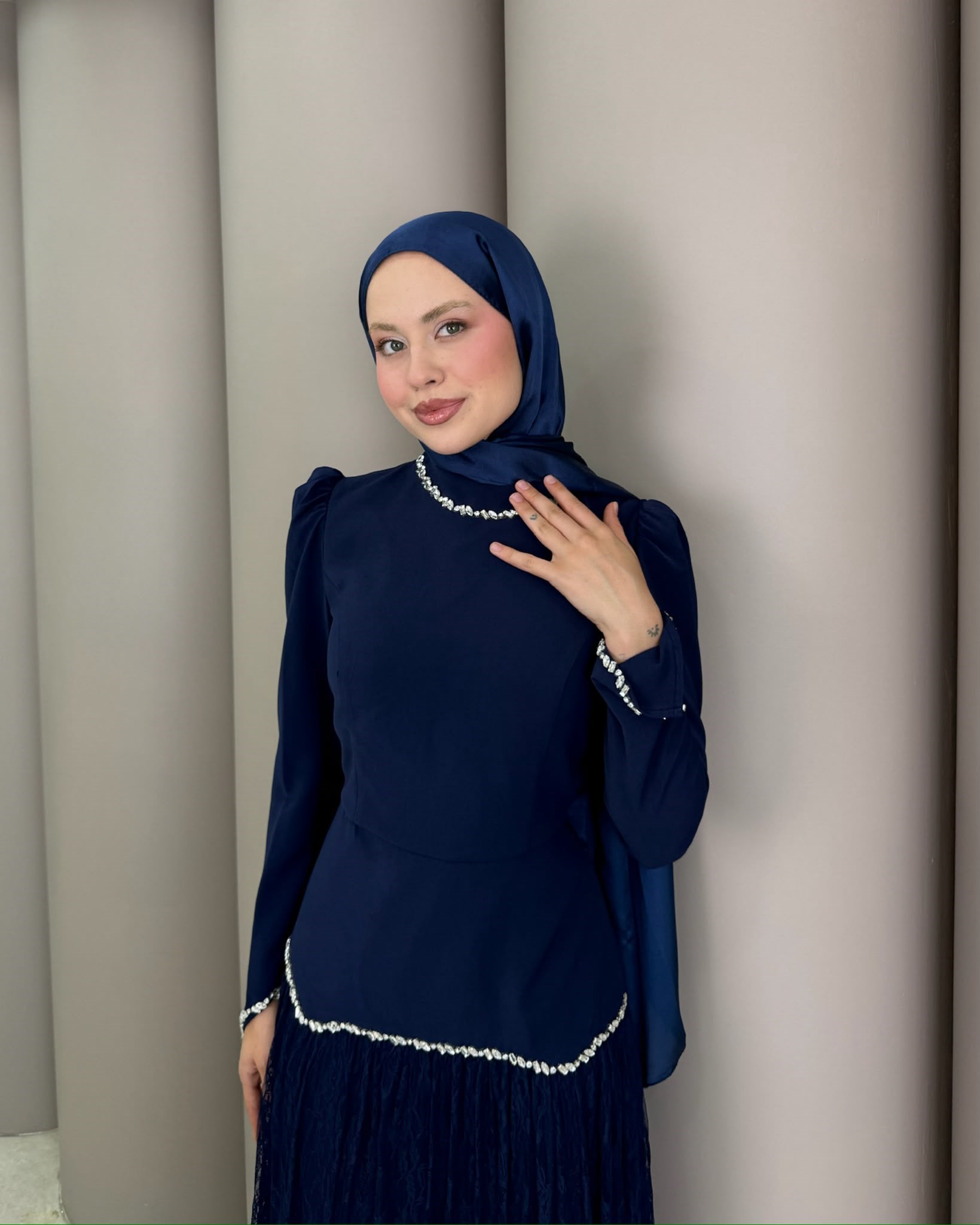 Abiye
Beyza Abiye Lacivert