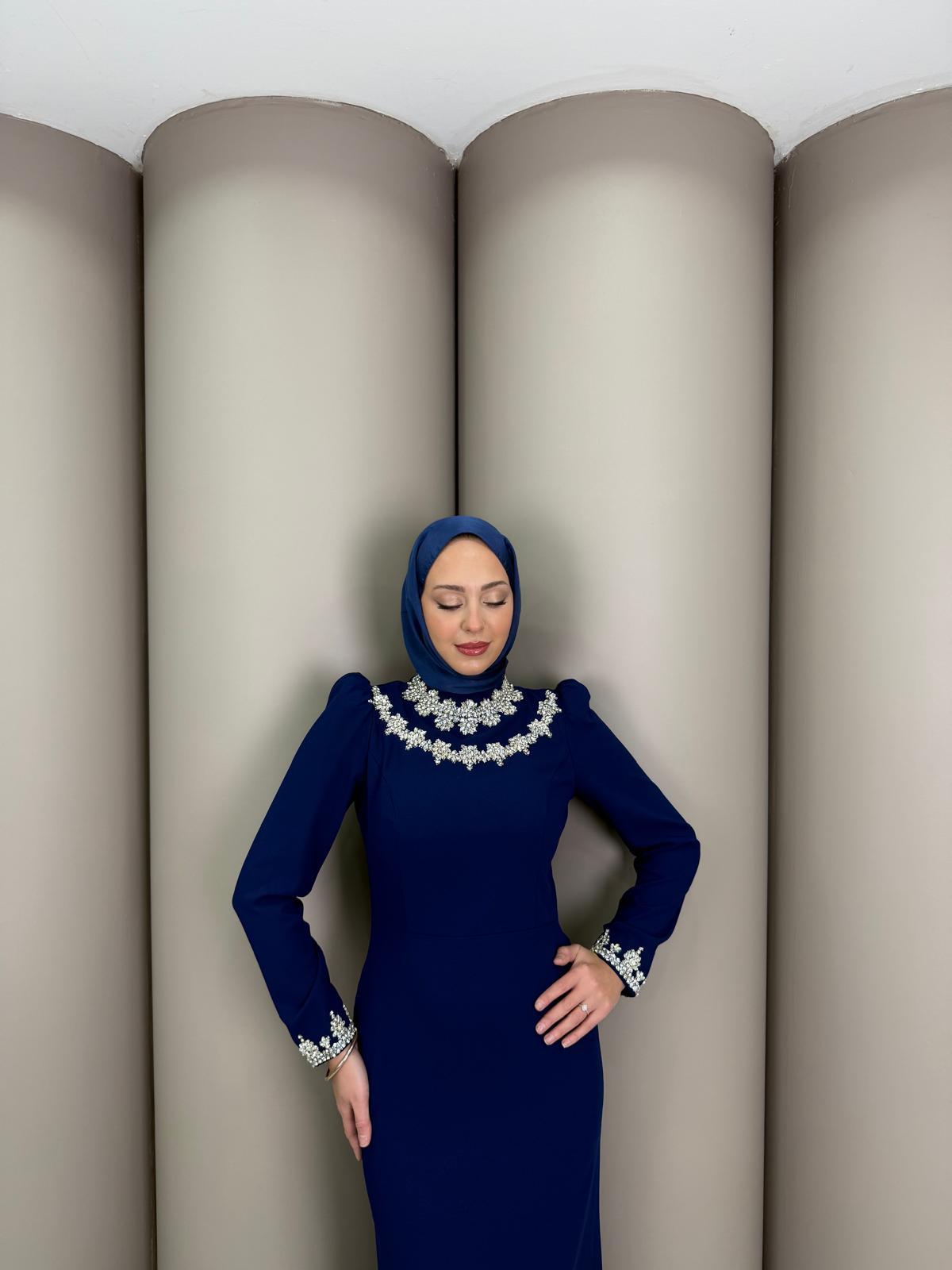 Abiye
Billur Abiye Lacivert