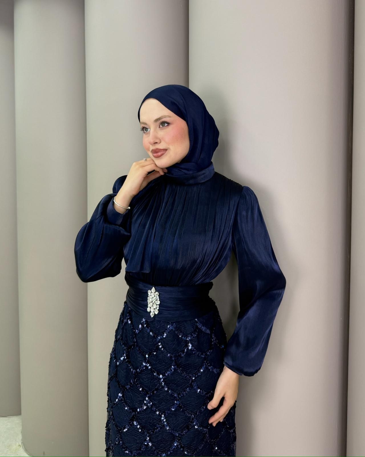 Abiye
Duygu Abiye Lacivert
