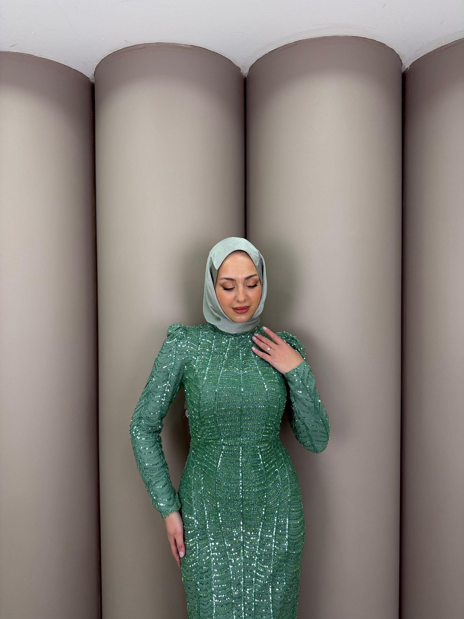 Abiye
Eldora Abiye Mint Yeşil