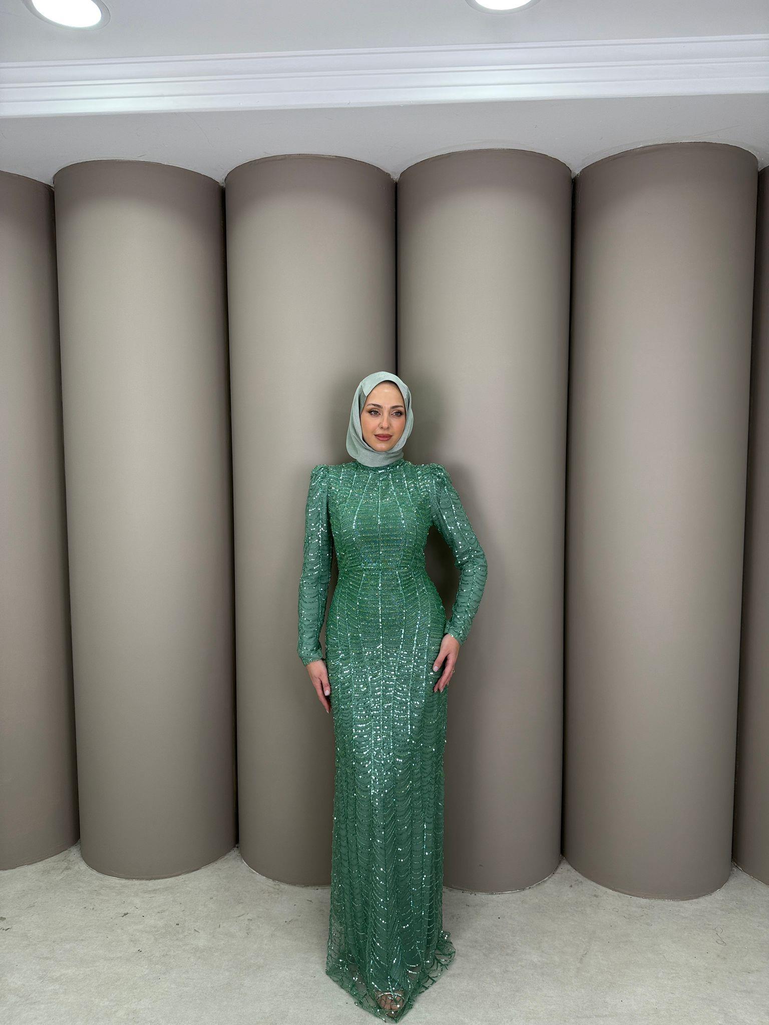 Abiye
Eldora Abiye Mint Yeşil