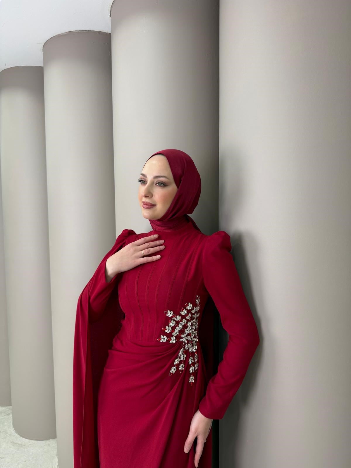 Abiye
Elira Abiye Bordo