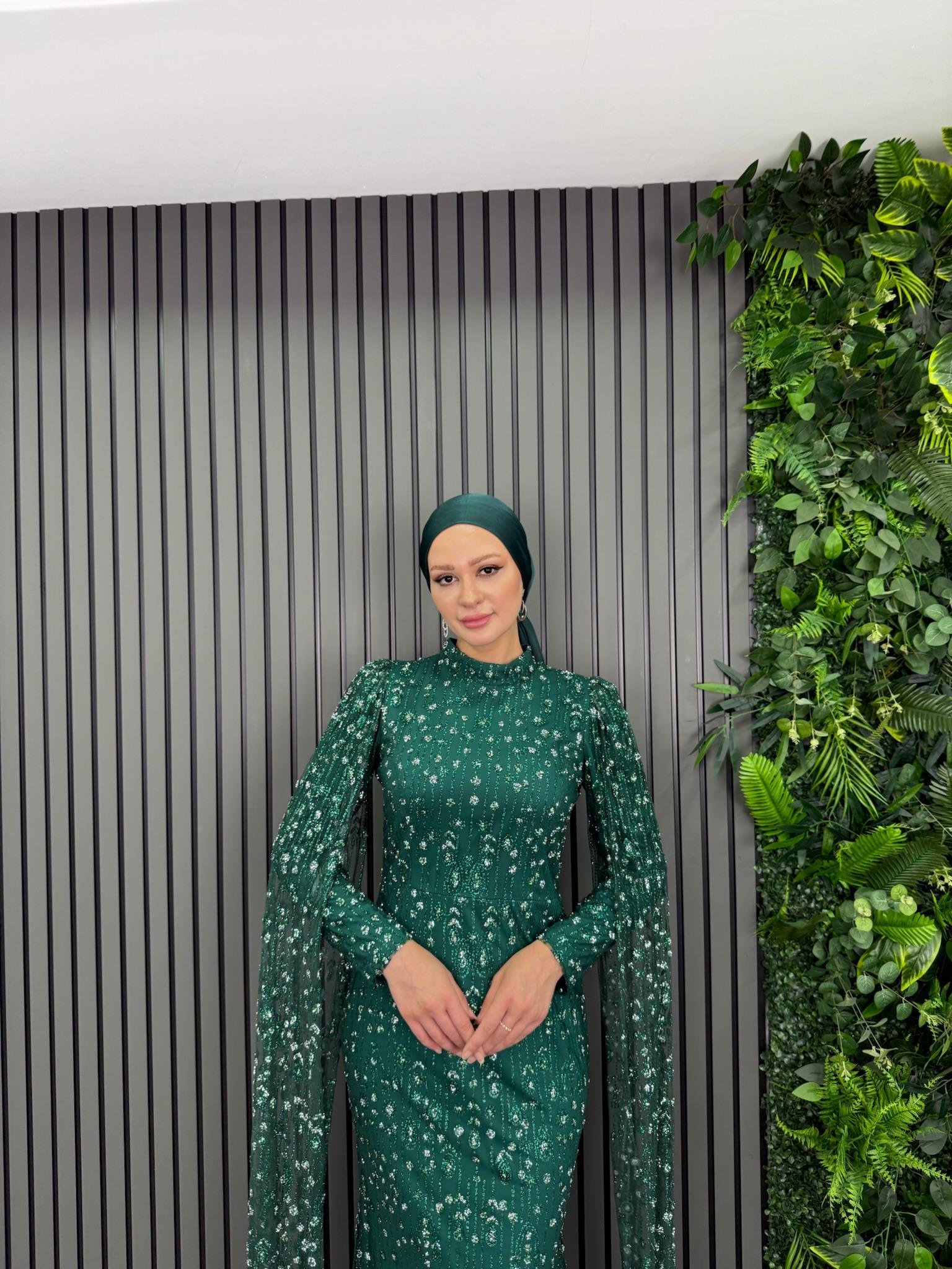 Abiye
Elizan Abiye Zümrüt Yeşil 