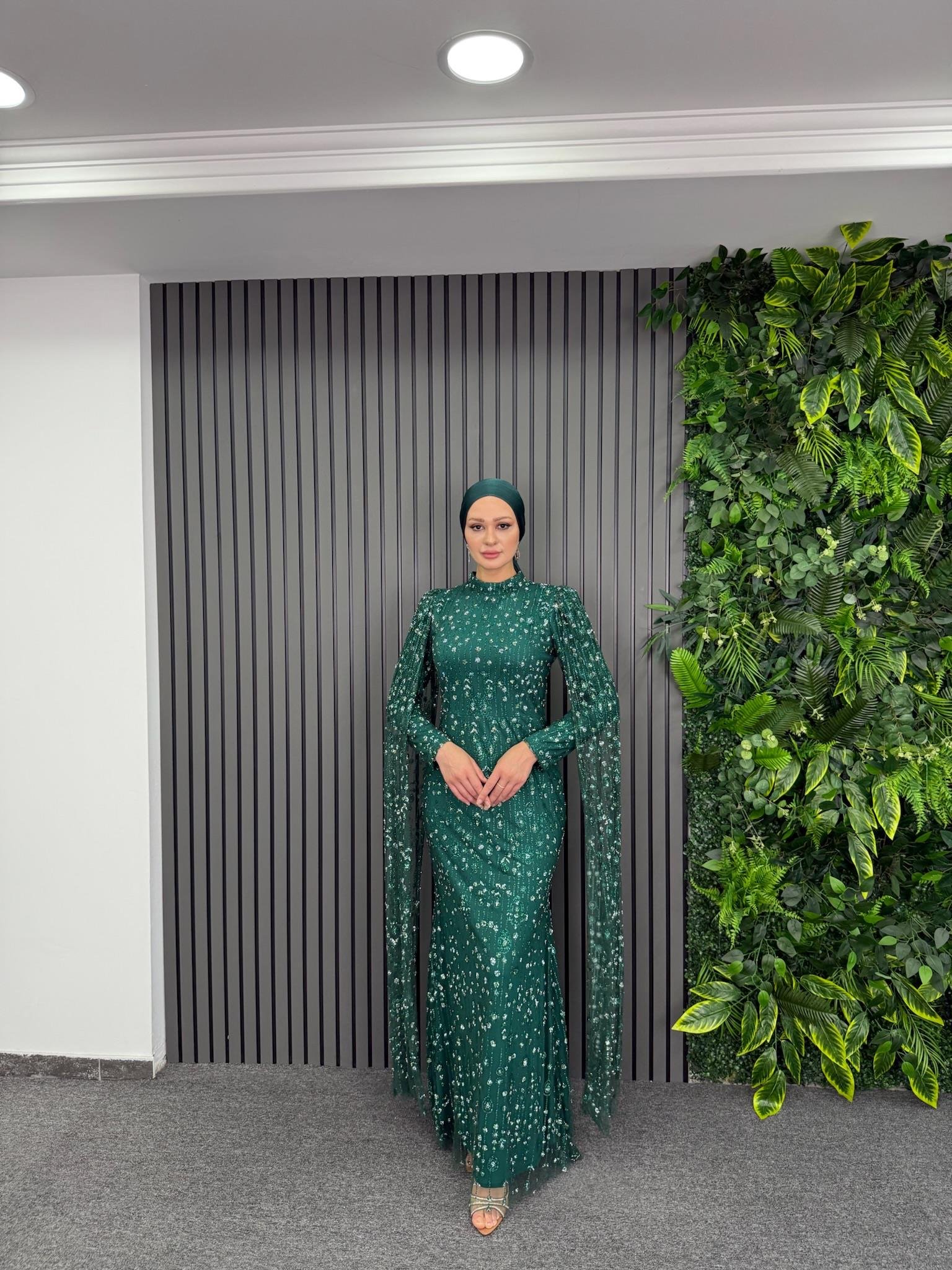 Abiye
Elizan Abiye Zümrüt Yeşil 