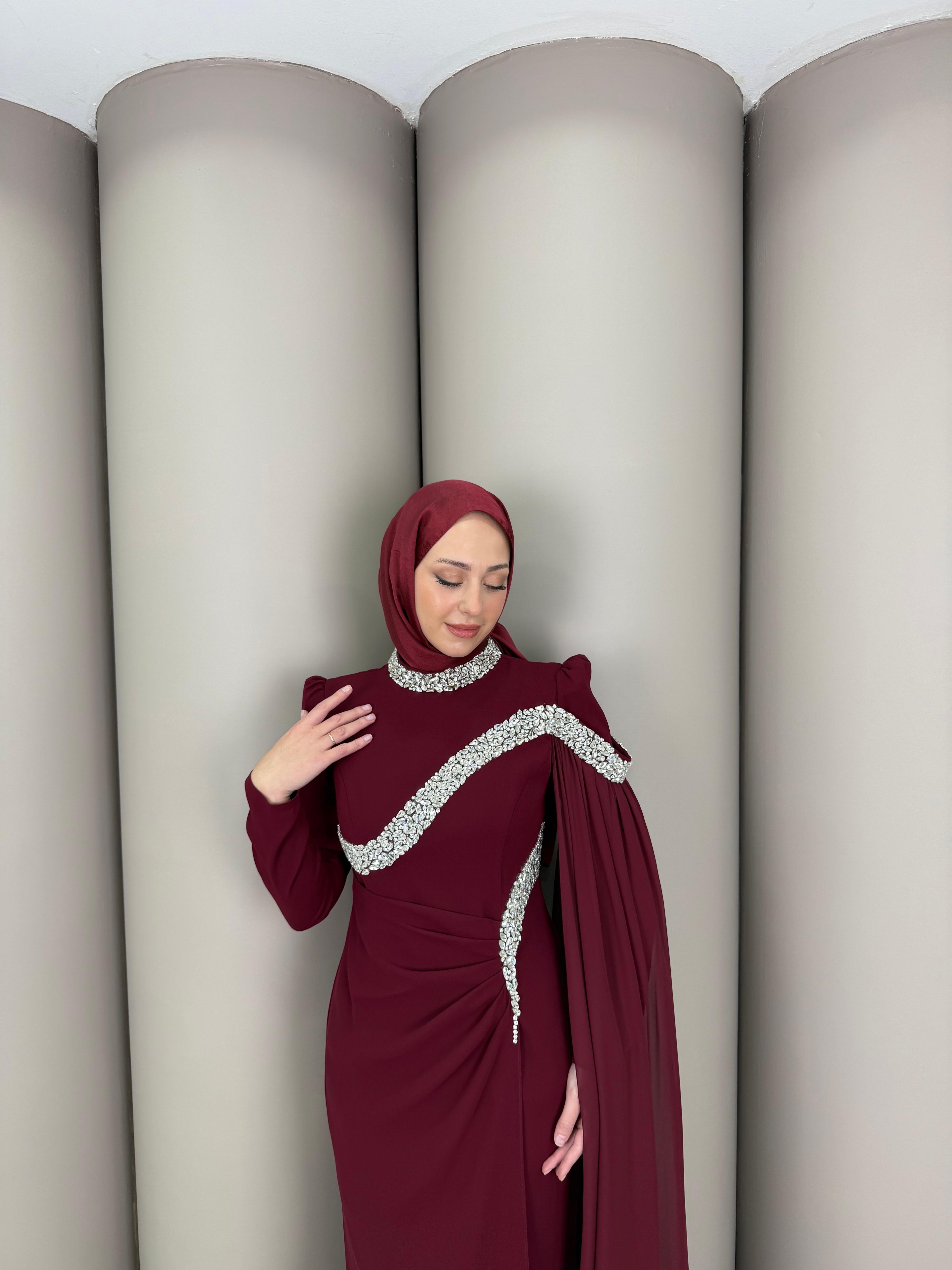 Abiye
Feriha Abiye Bordo