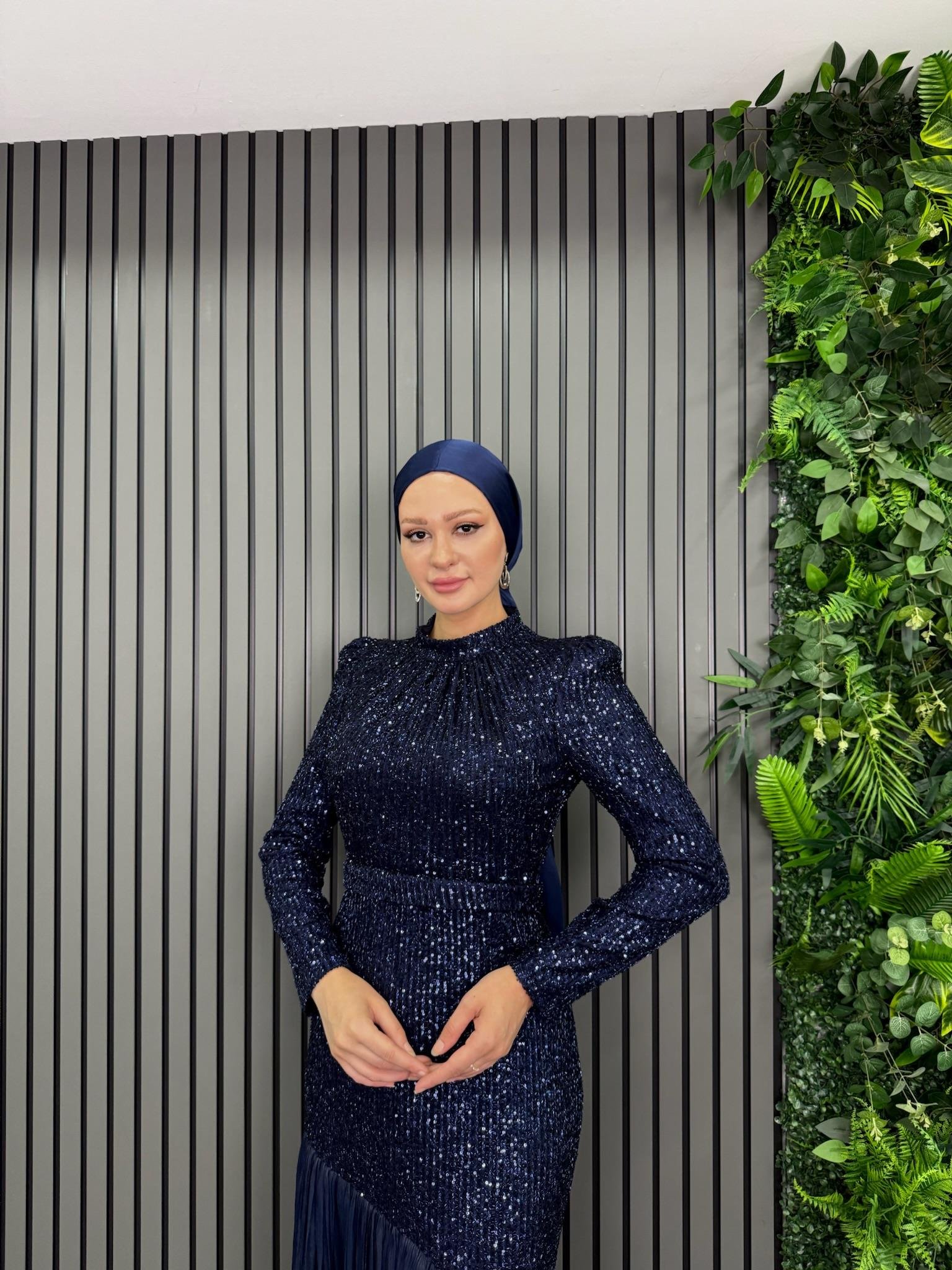 Abiye
Gökçe Abiye Lacivert