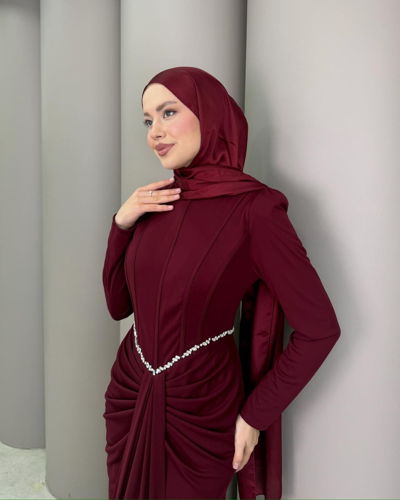 Abiye
Henna Abiye Bordo 