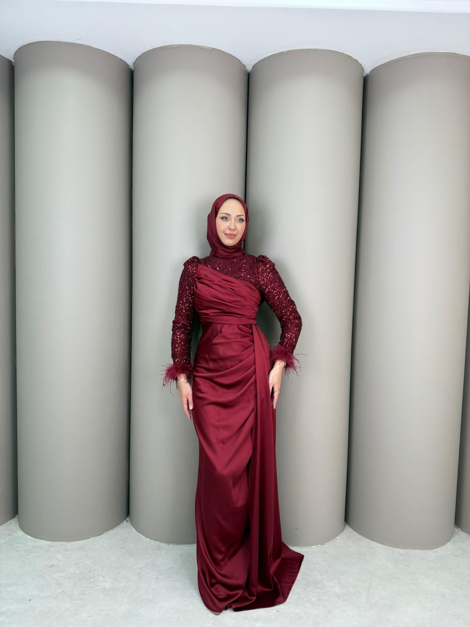 Abiye
Hümeyra Abiye Bordo