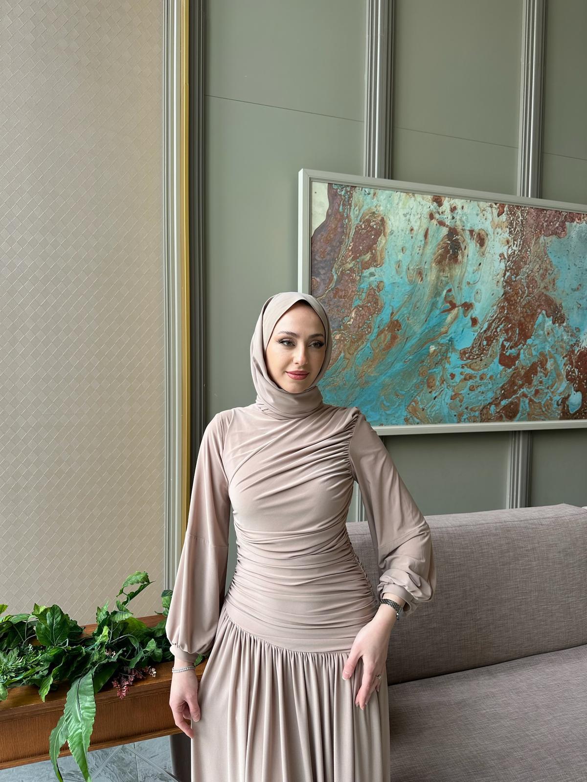 Abiye
IVORY ELBİSE BEJ