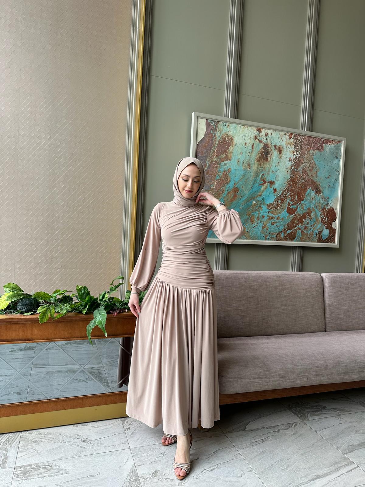 Abiye
IVORY ELBİSE BEJ