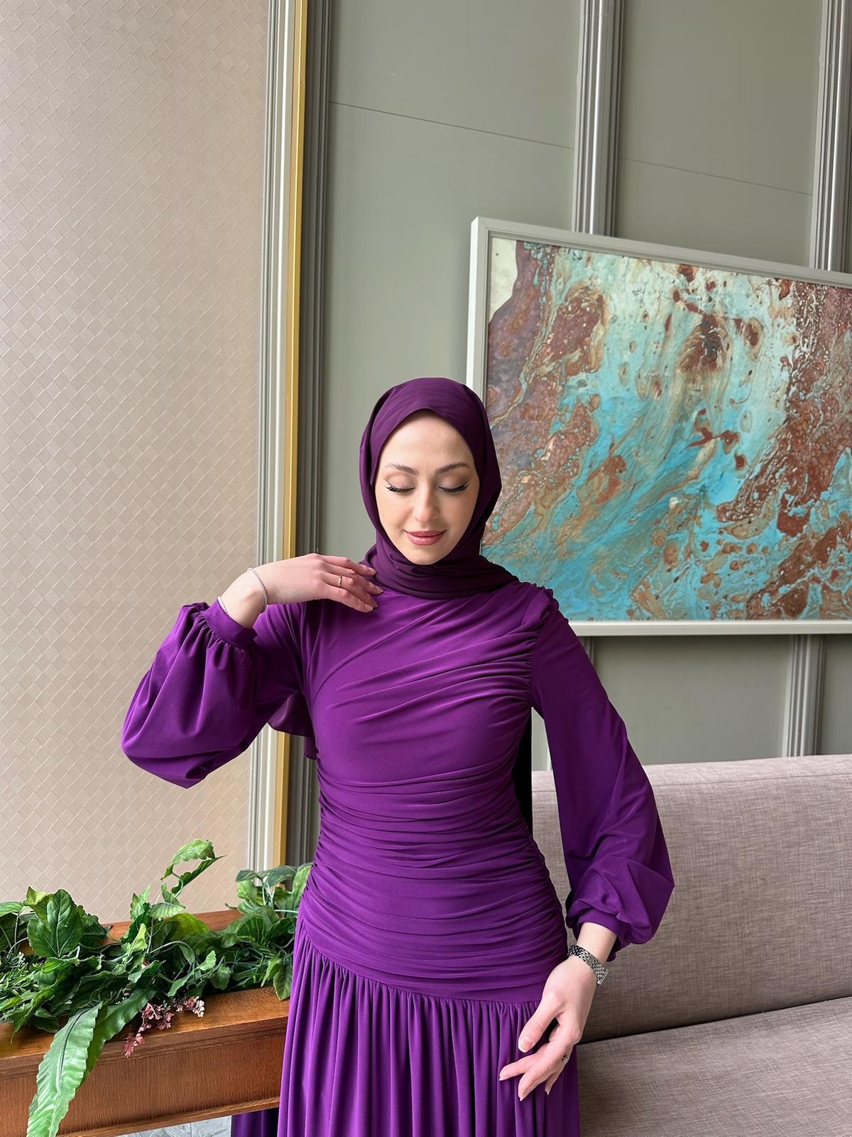 Abiye
IVORY ELBİSE MOR 