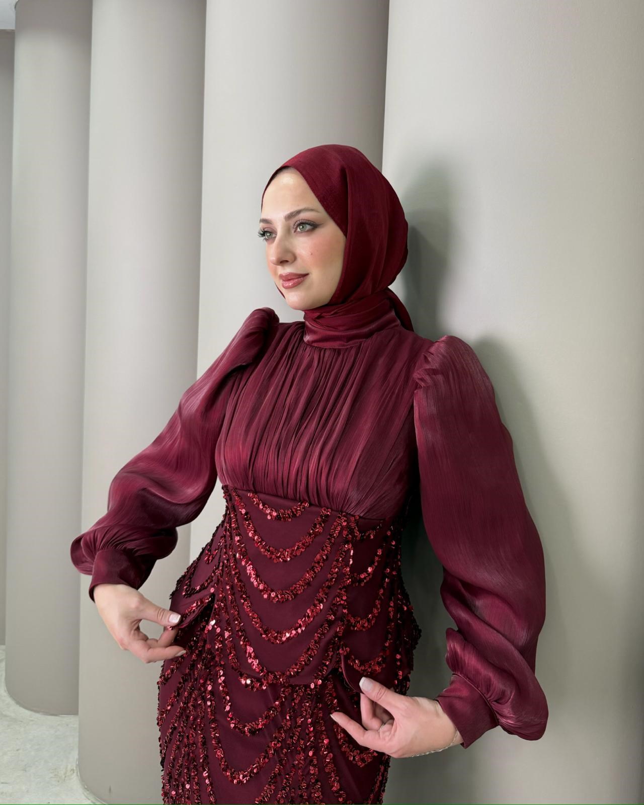 Abiye
Laysa Abiye Bordo