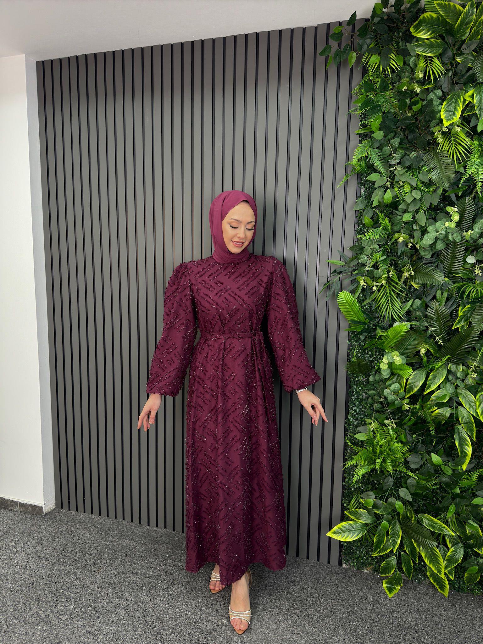 Abiye
Leyla Abiye Bordo
