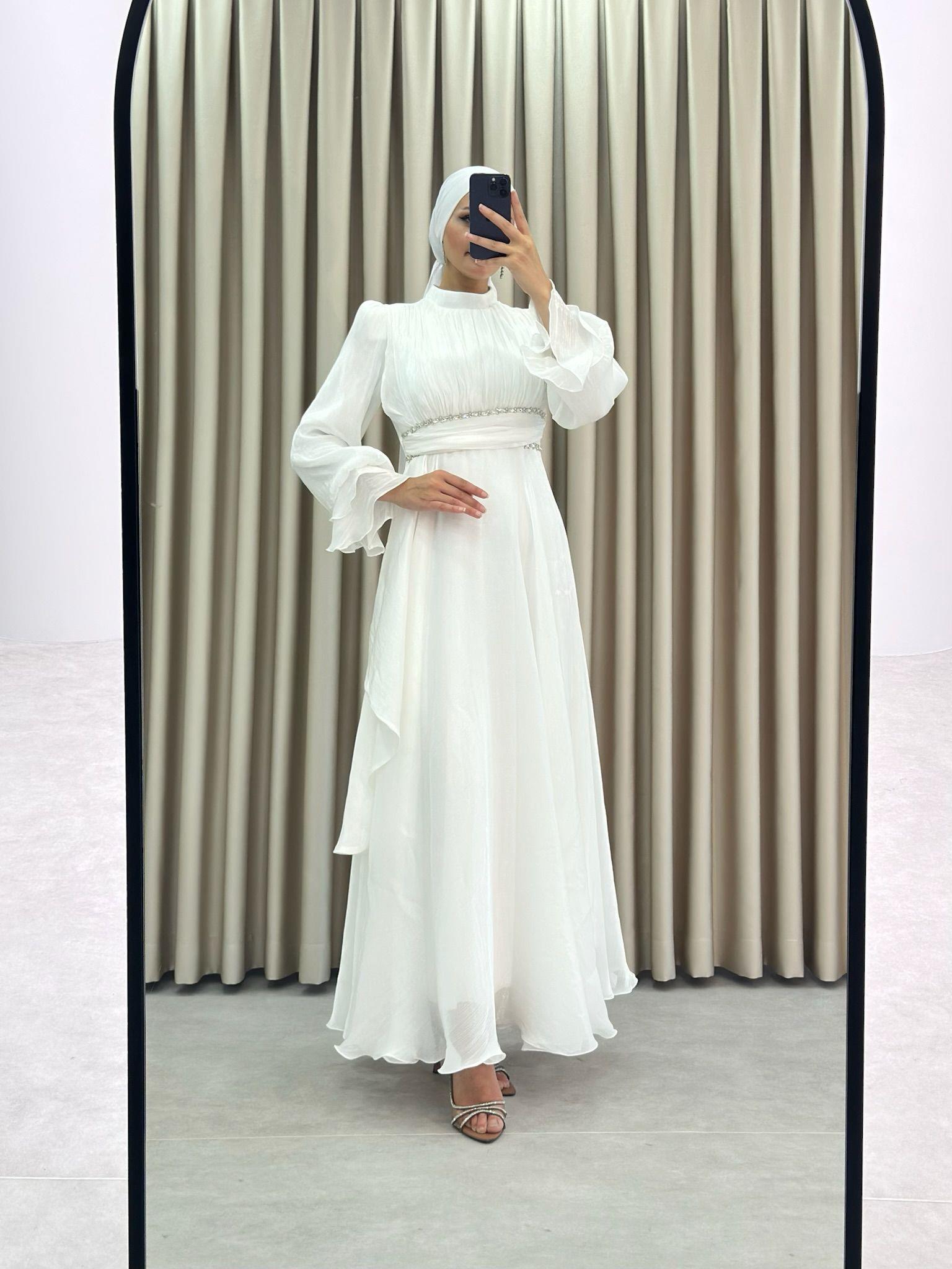 Abiye
Manolya Abiye Beyaz