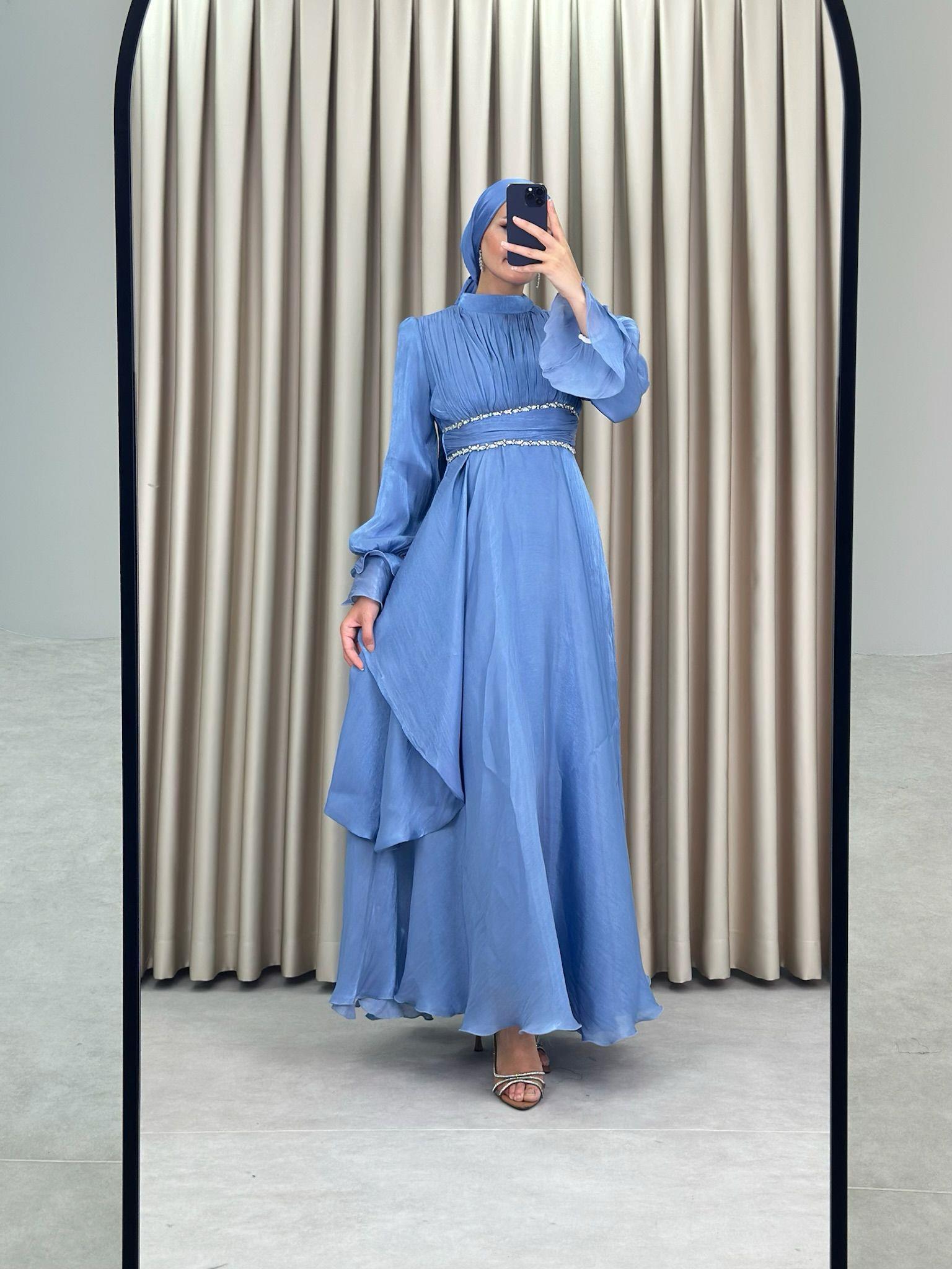 Abiye
Manolya Abiye İndigo