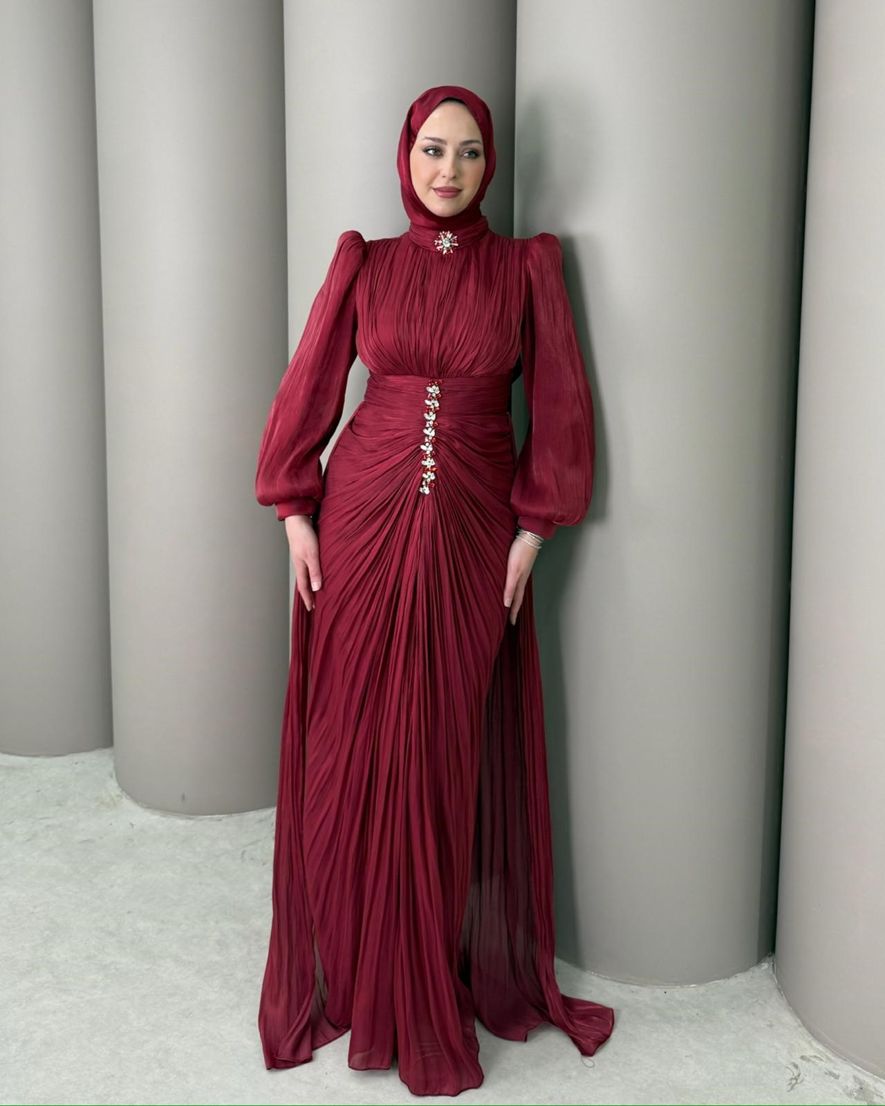 Abiye
Maya Abiye Bordo 