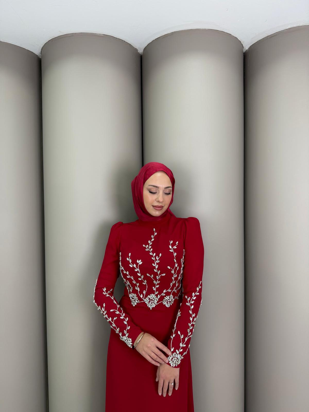 Abiye
Meyra Abiye Bordo