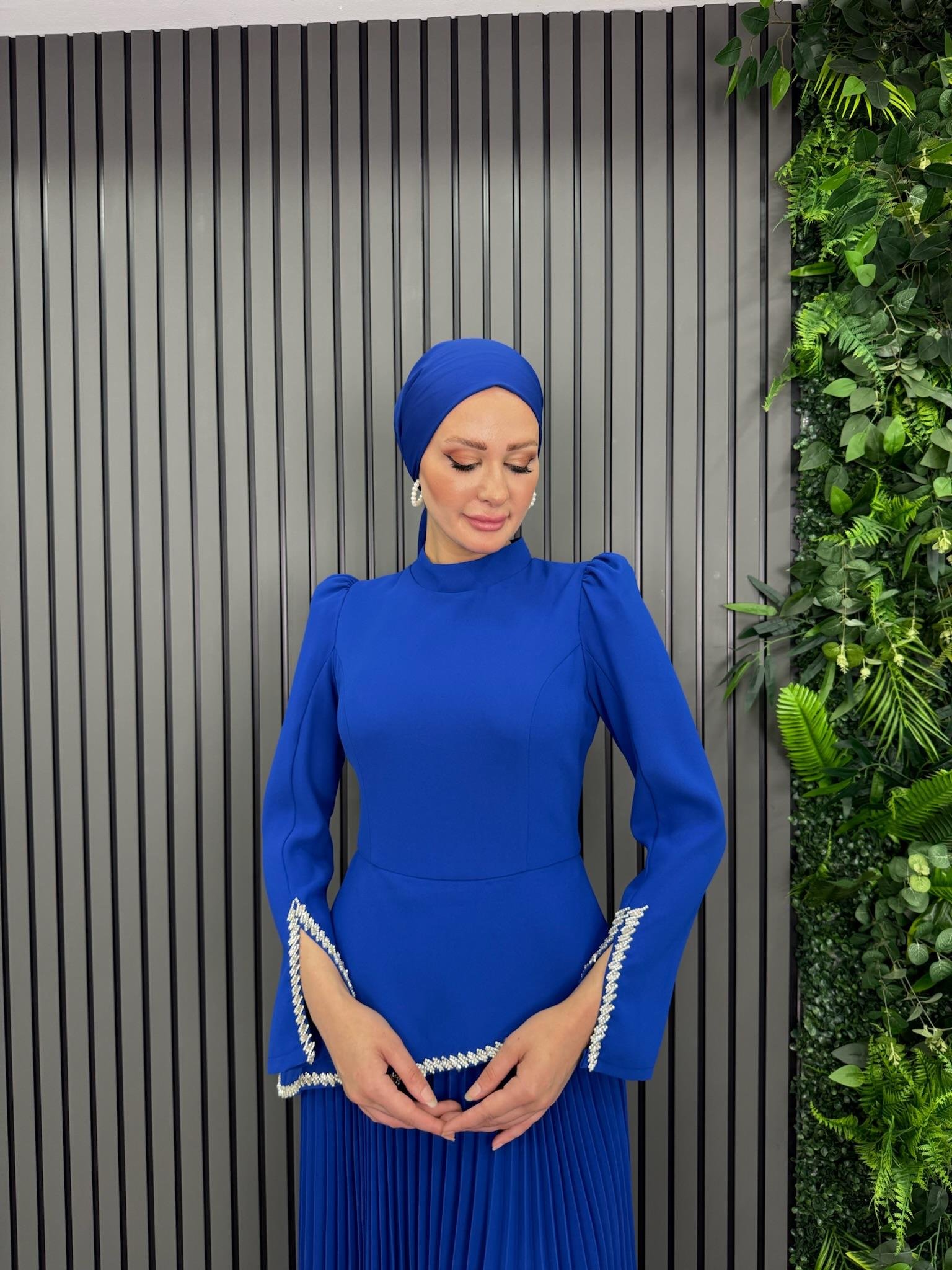 Abiye
Sude Abiye Saks Mavi