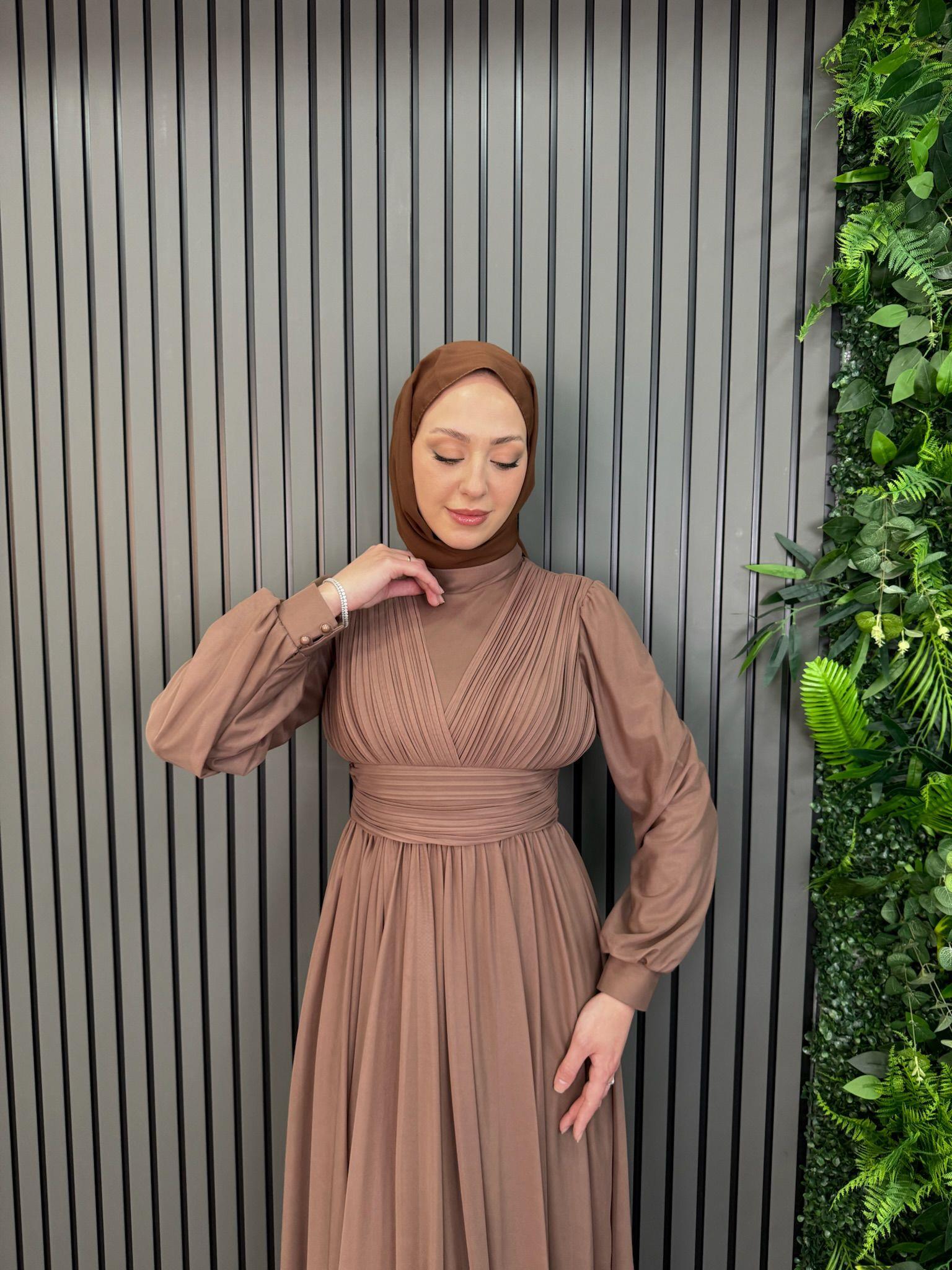 Abiye
Sultan Abiye Kahverengi