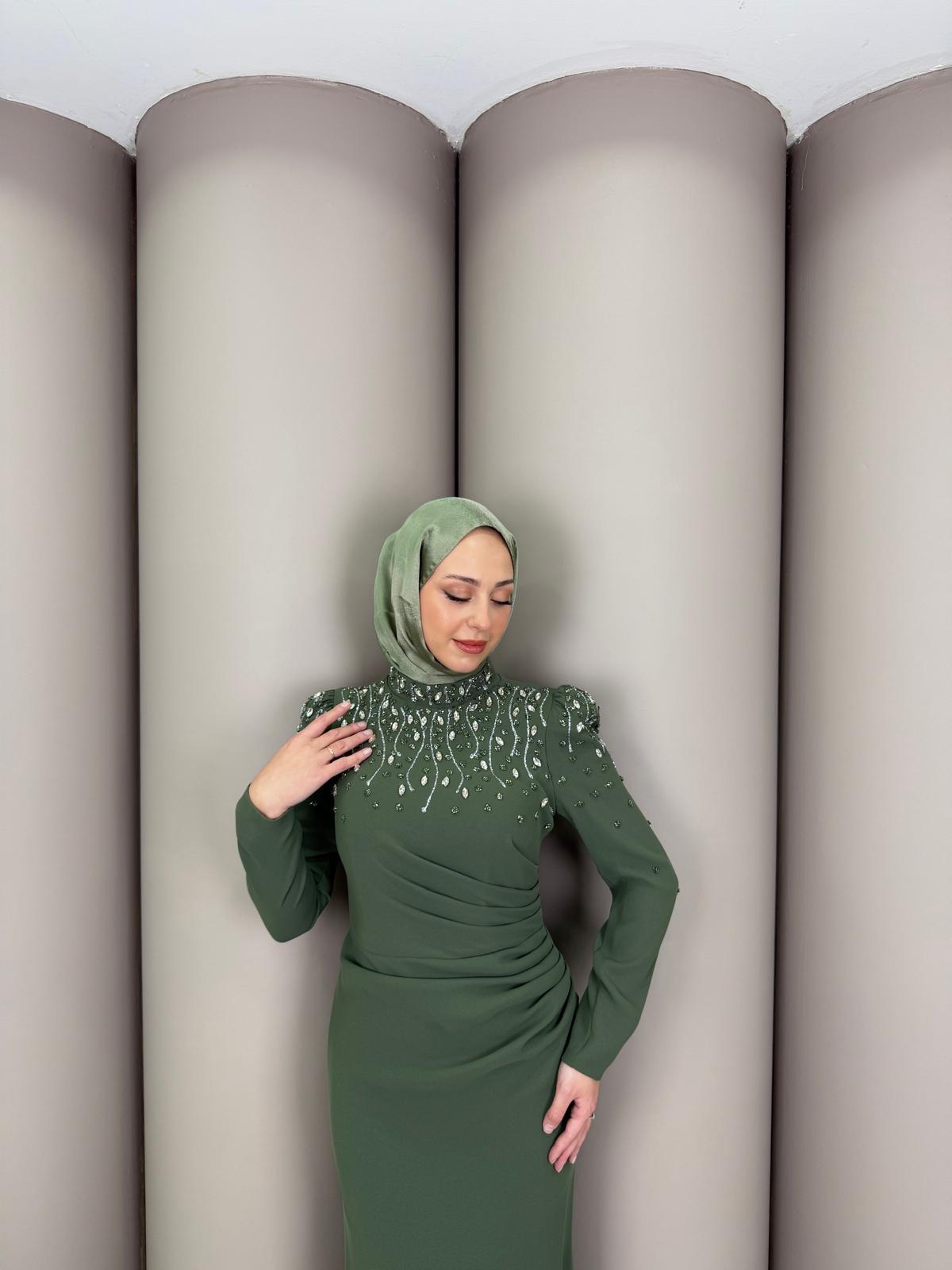 Abiye
Sumru Abiye Haki Yeşil 