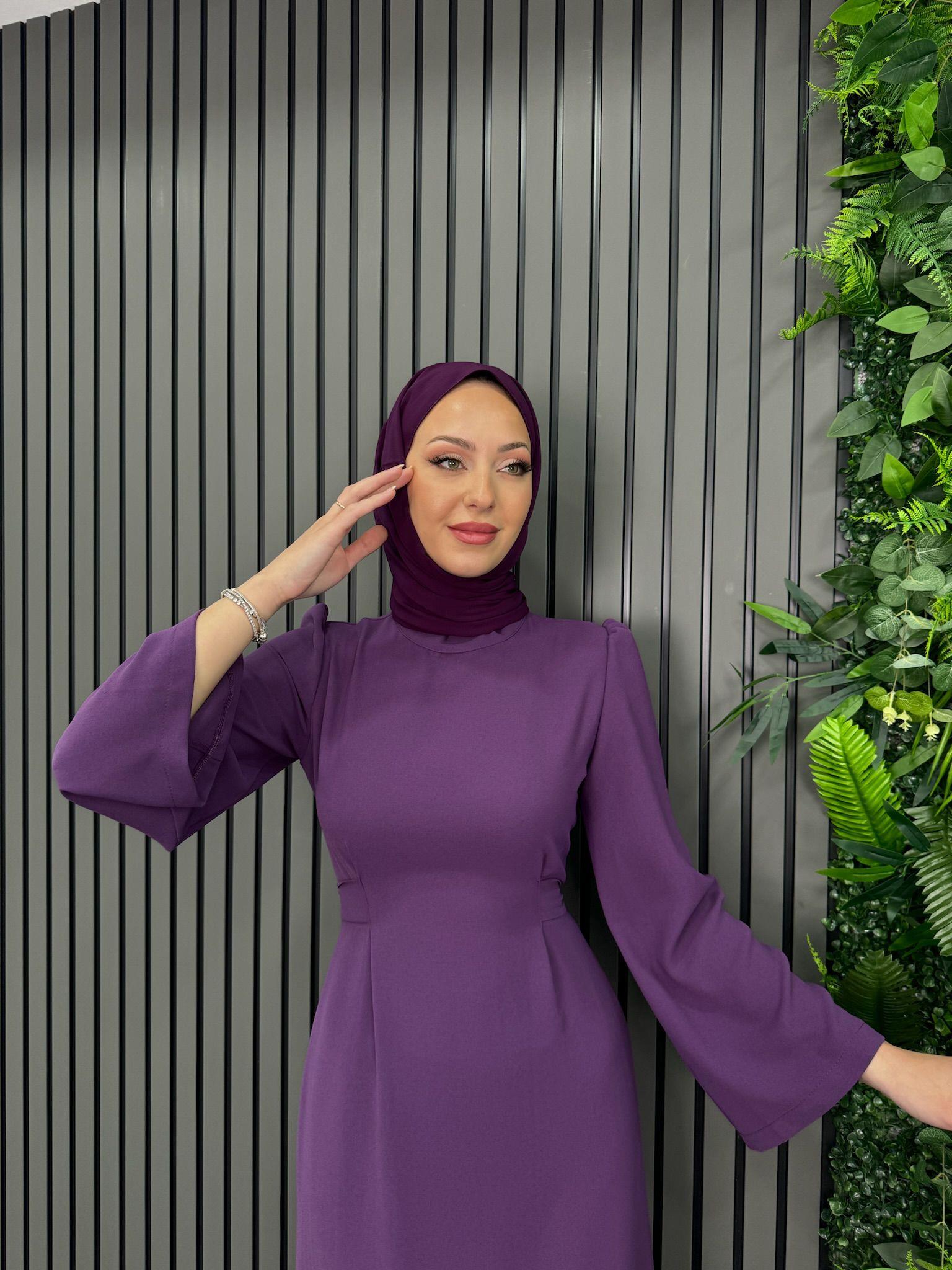 Elbise
Kendinden Kemerli Elbise Mor