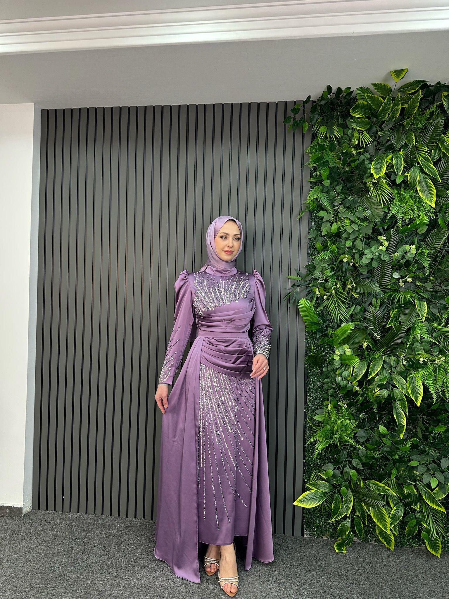 Giyim
Aylin Abiye Lila