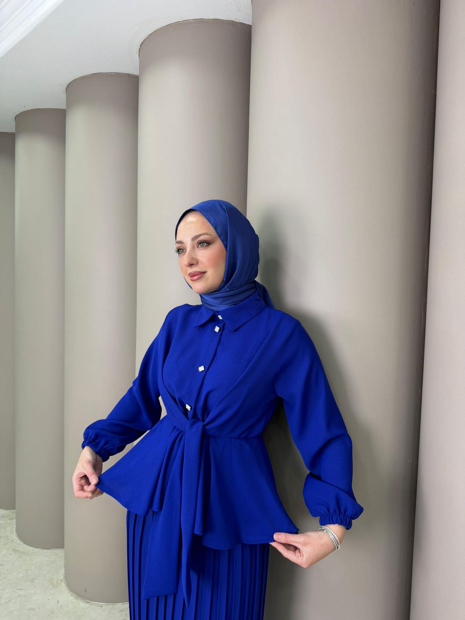Takım
Selen Takım Saks Mavi