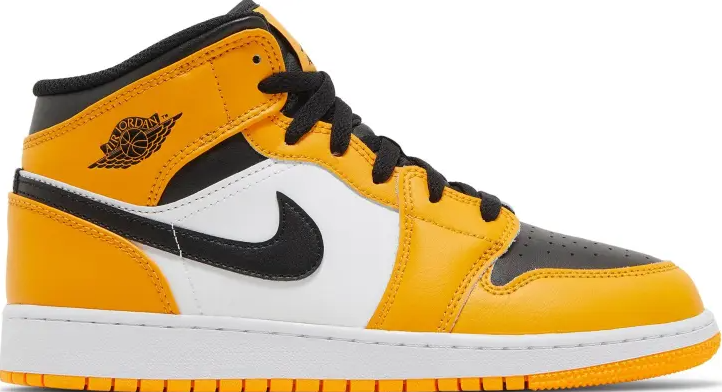 554725-701Nike Air Jordan 1 ''Mid Taxi''